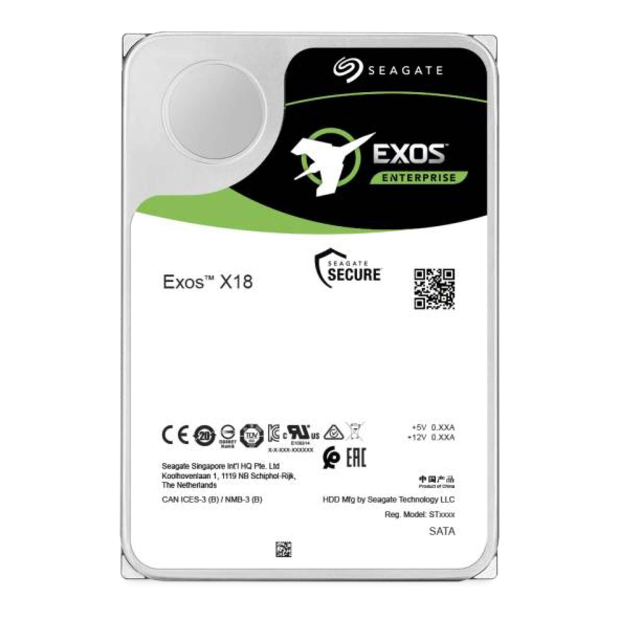 Seagate Enterprise ST12000NM004J disque dur 3.5 12000 Go SAS Neuf