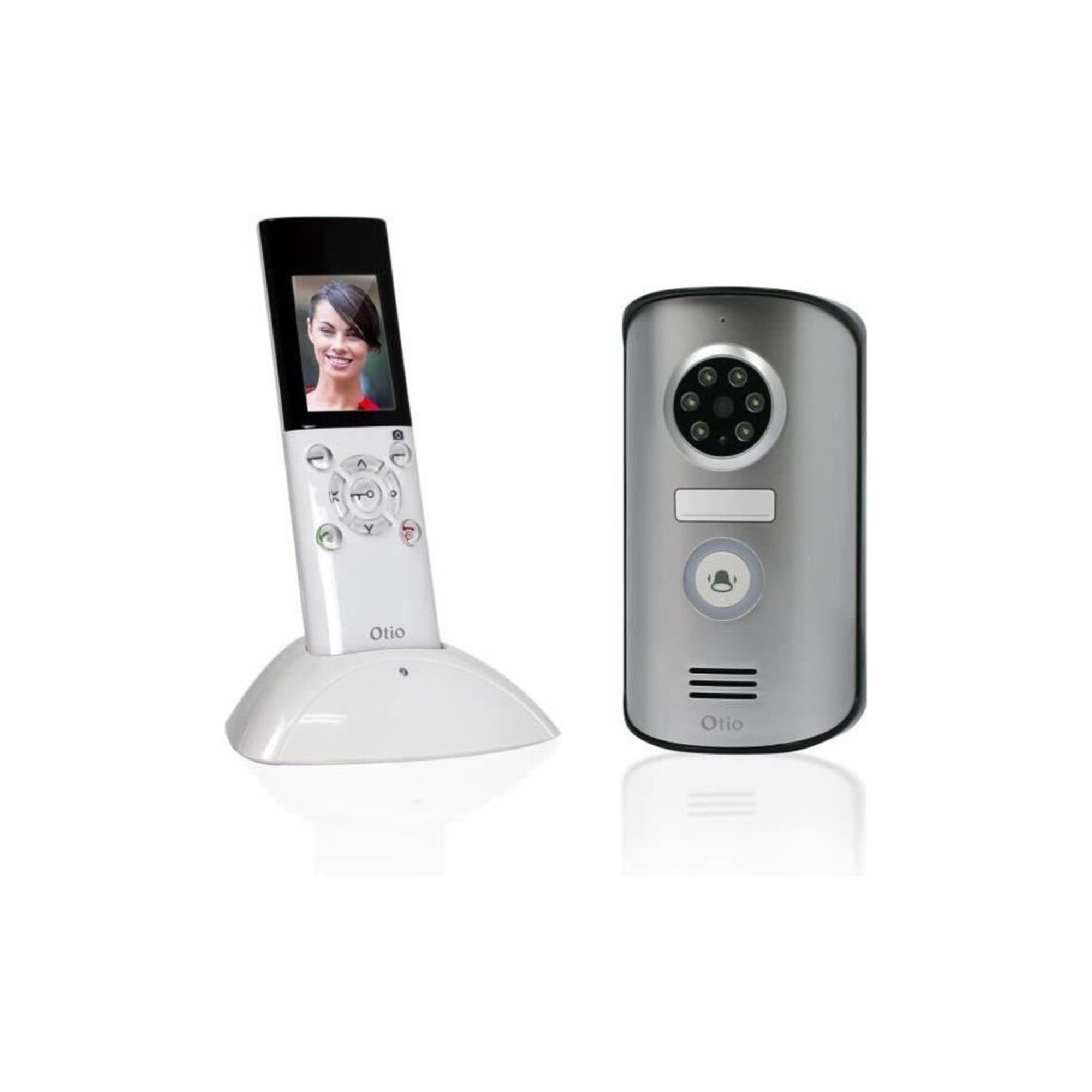 OTIO Visiophone sans fil portatif écran LCD 2 3 pouces avec mémoire interne et a vision nocturne Neuf