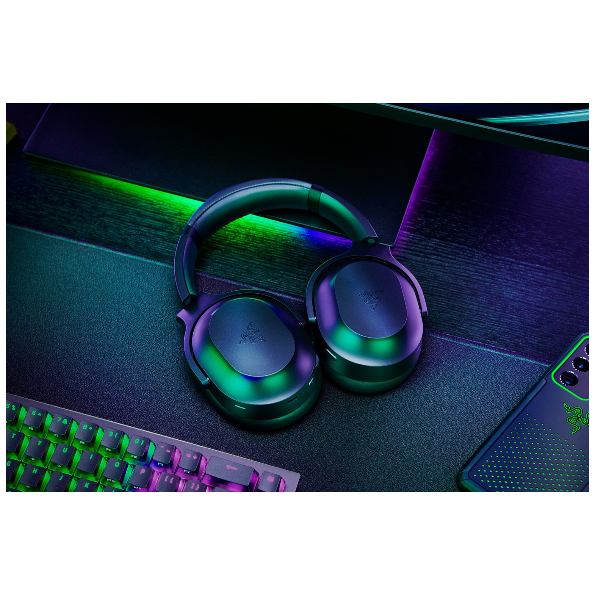 Razer Barracuda Pro Casque Avec fil &sans fil Arceau Jouer USB Type-C Bluetooth Noir - Neuf