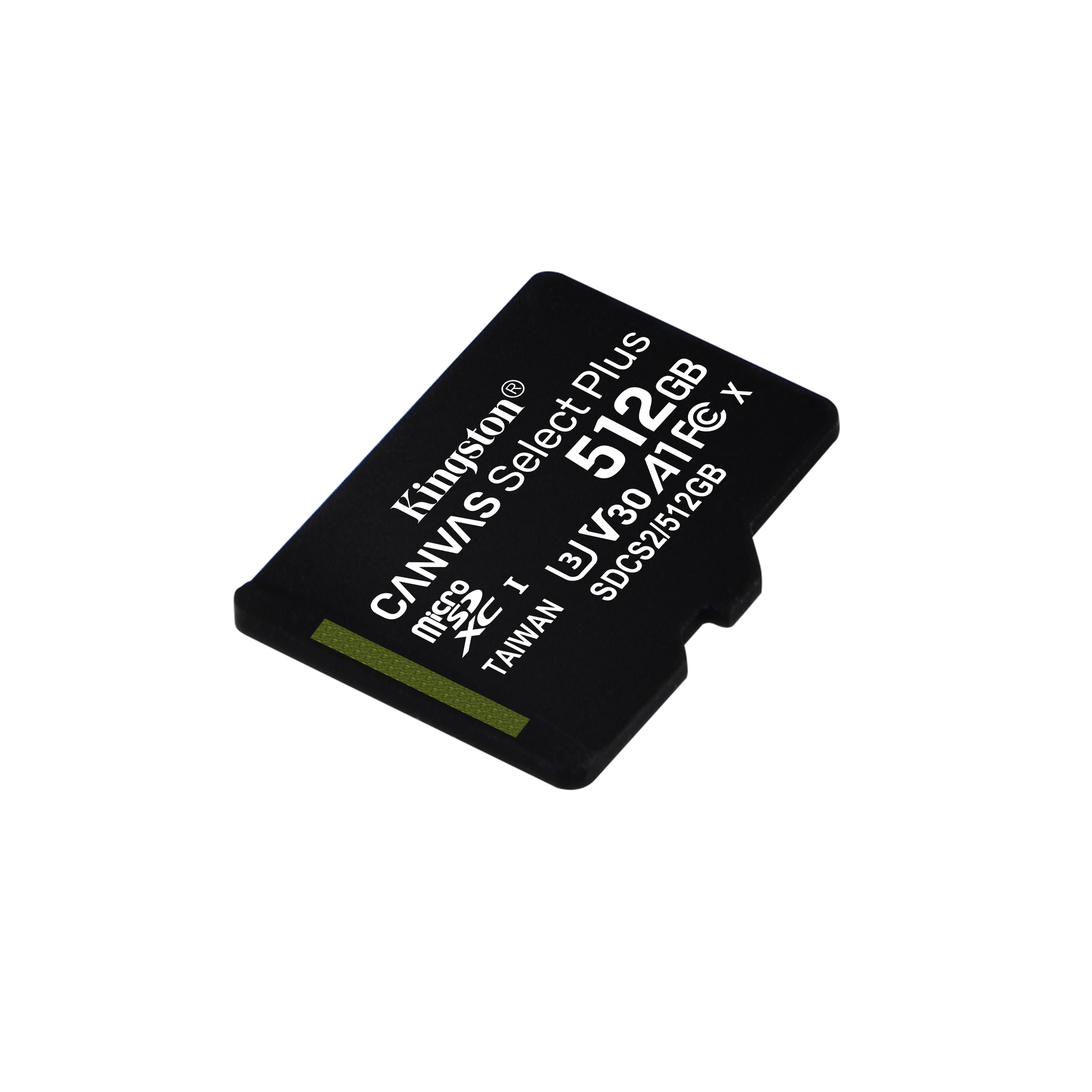 Kingston Technology Canvas Select Carte micSDXC Plus 100R A1 C10 de 512 Go + ADP - Neuf