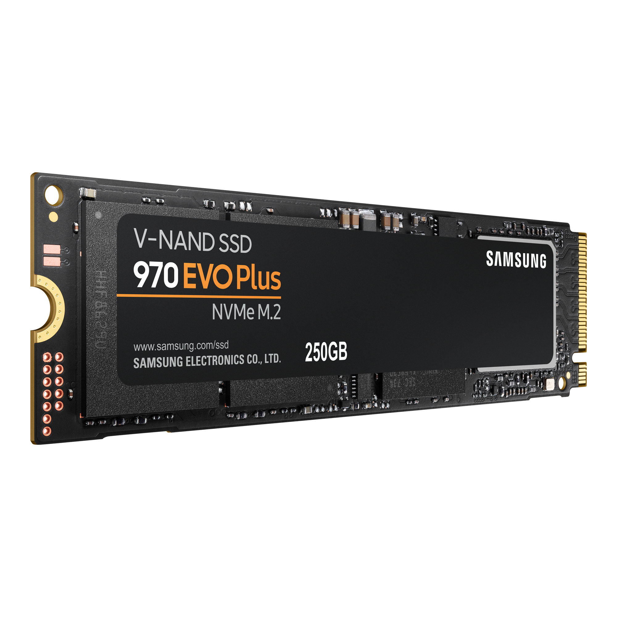 Samsung 250Go .2 NVMe 970 EVO PLUS - vue 3