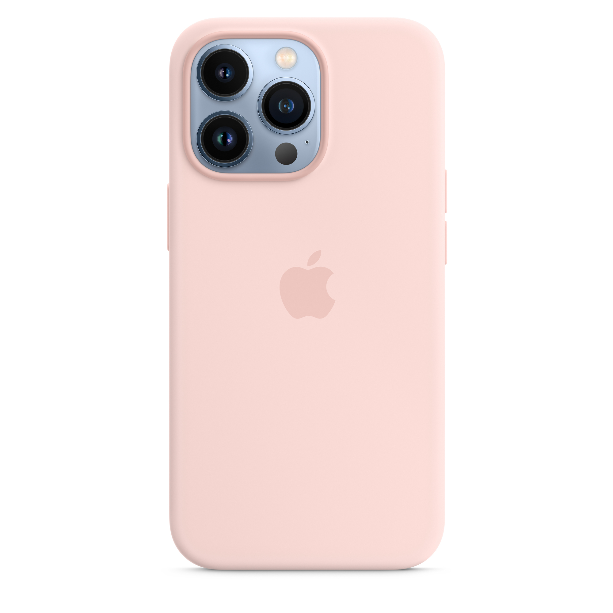 Apple iPhone 13 Pro Coque en Silicone MagSafe Chalk - vue 4