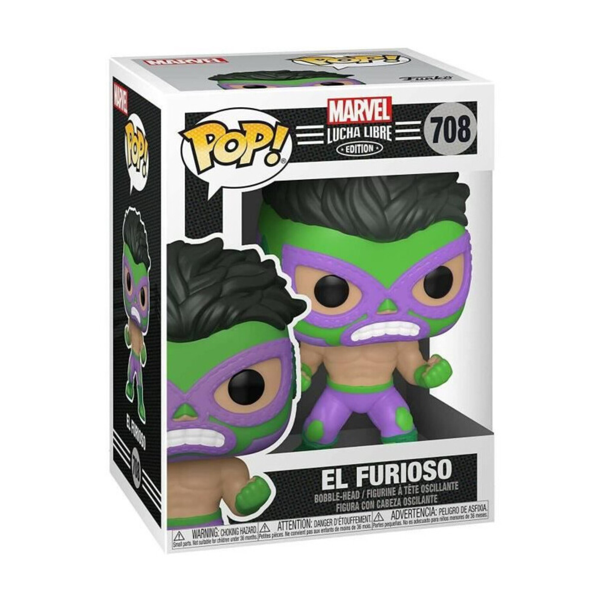 Funko Pop Luchadores Hulk - vue 3