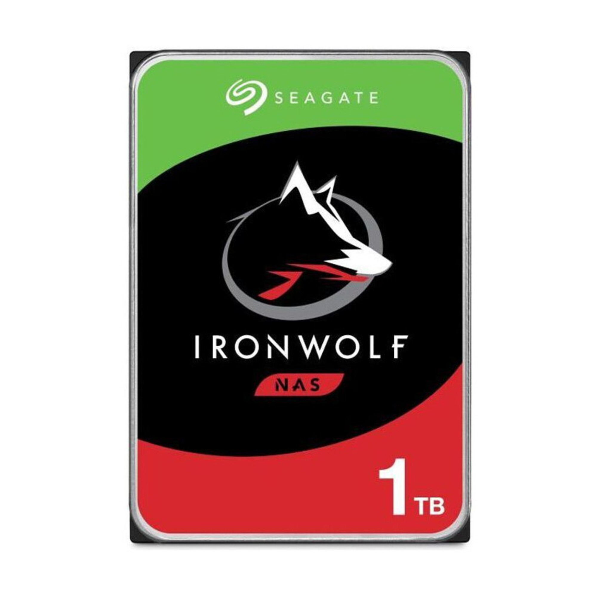 SEAGATE - Disque dur Interne - NAS IronWolf - 1To - 5 900 tr/min - 3.5 (ST1000VN002) - Neuf