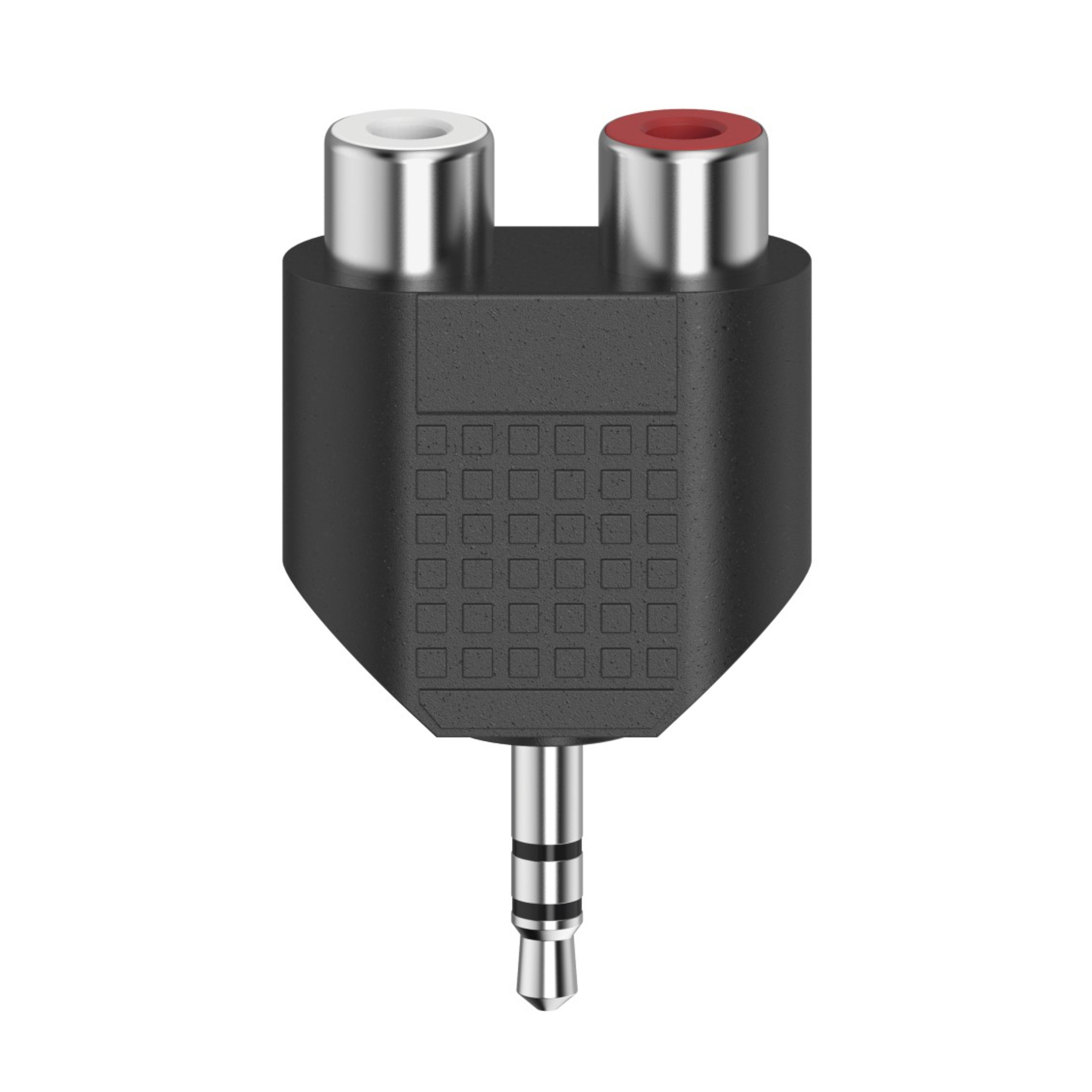 Adaptateur Audio Hama 3.5mm vers 2 x RCA – Câble Stéréo, Noir - vue 8