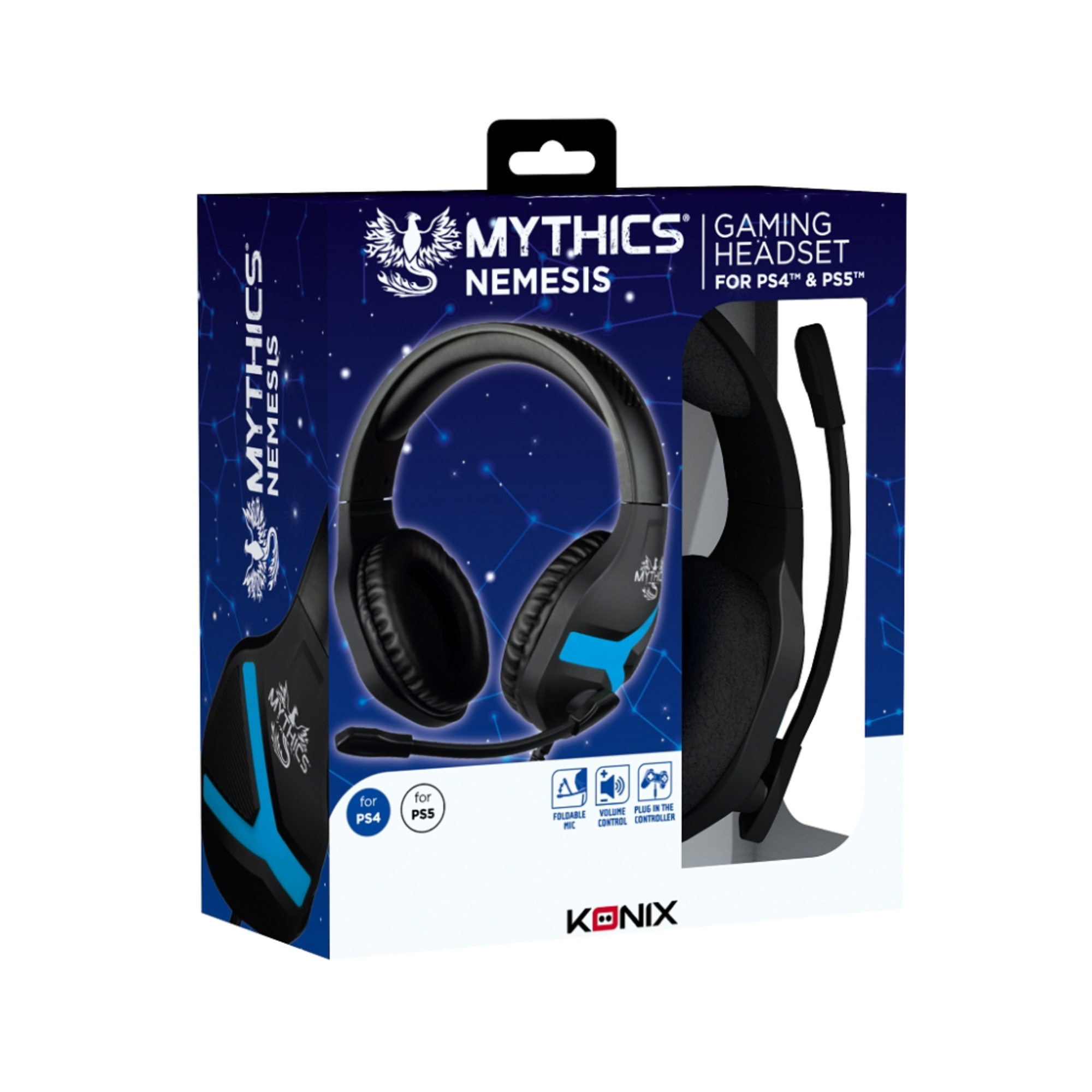 Konix Nemesis Casque Avec fil Arceau Jouer Neuf - vue 2