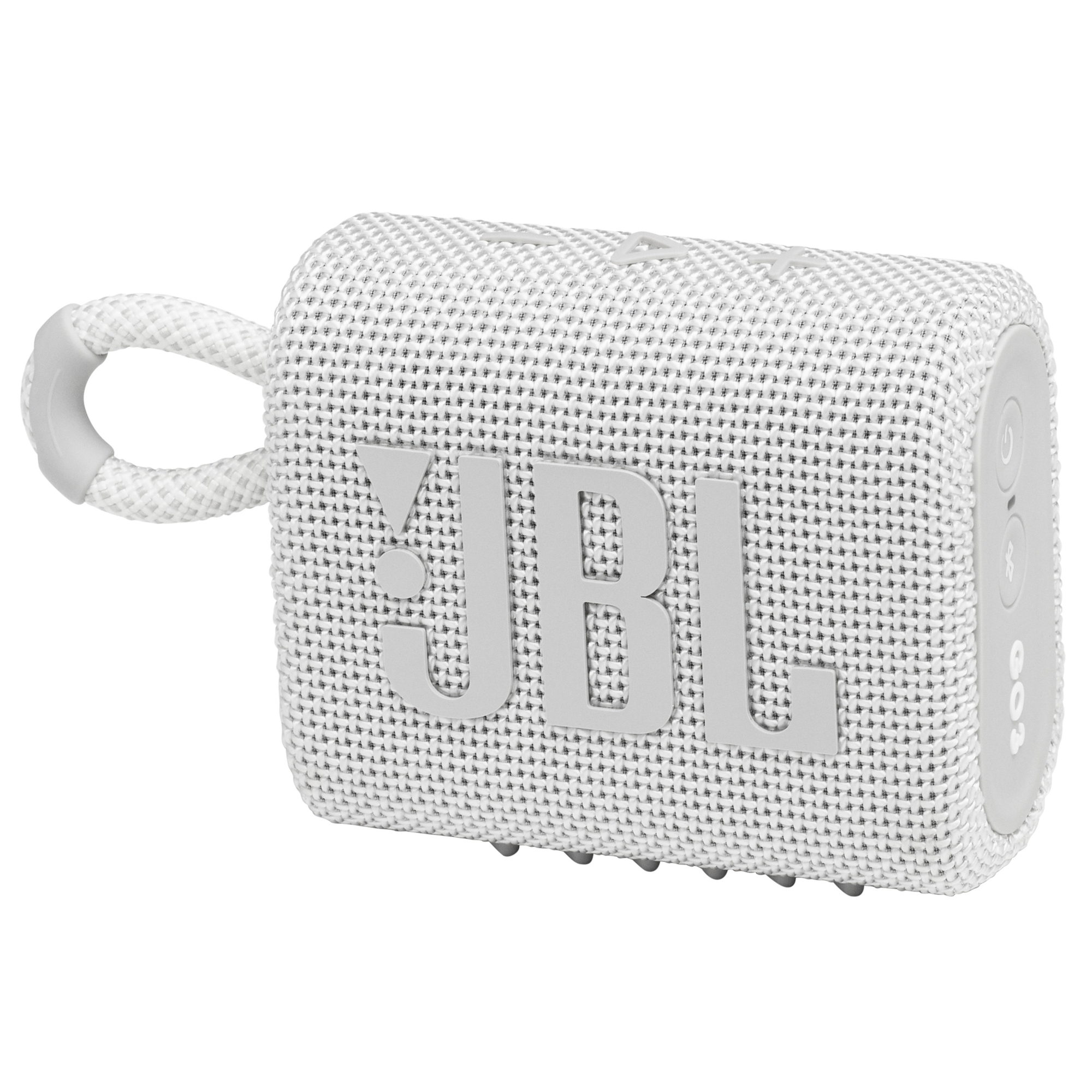 Mini enceinte étanche à l'eau et à la poussière portable Bluetooth GO 3 - Blanc - Neuf