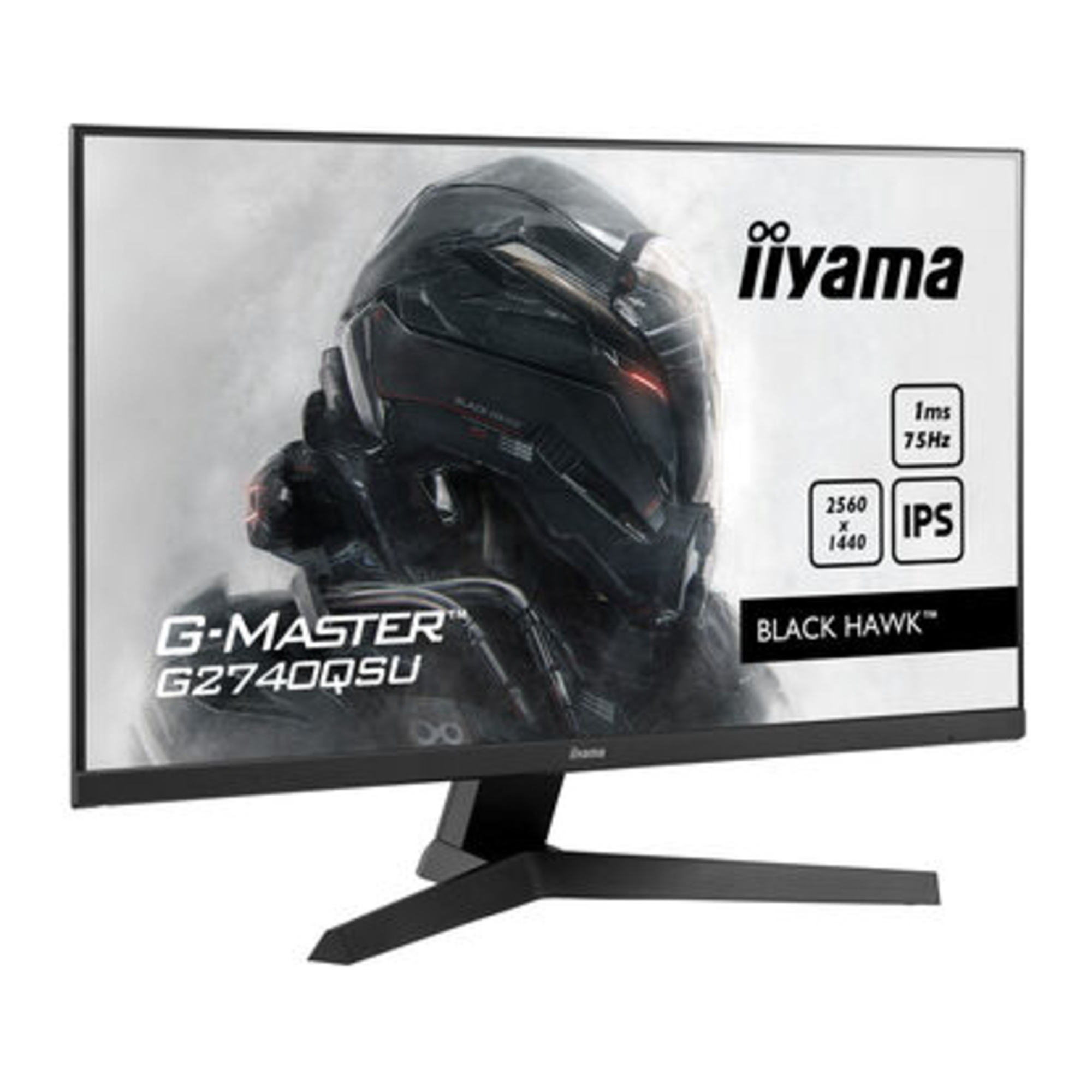 iiyama G-MASTER Black Hawk 68,6 cm (27 ) 2560 x 1440 pixels Wide Quad HD LED Noir - Neuf