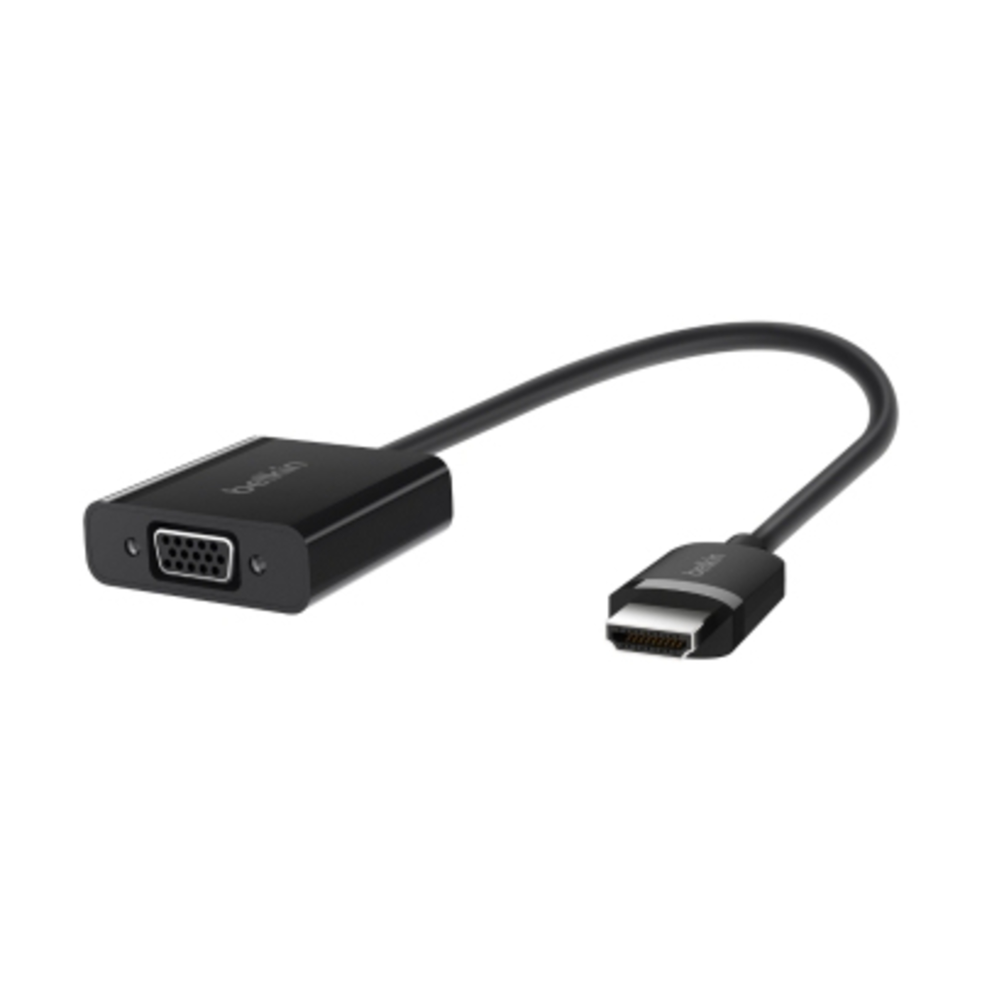 Belkin AV10170BT câble vidéo et adaptateur 2,5 m VGA (D-Sub) HDMI Type A (Standard) Noir - Neuf