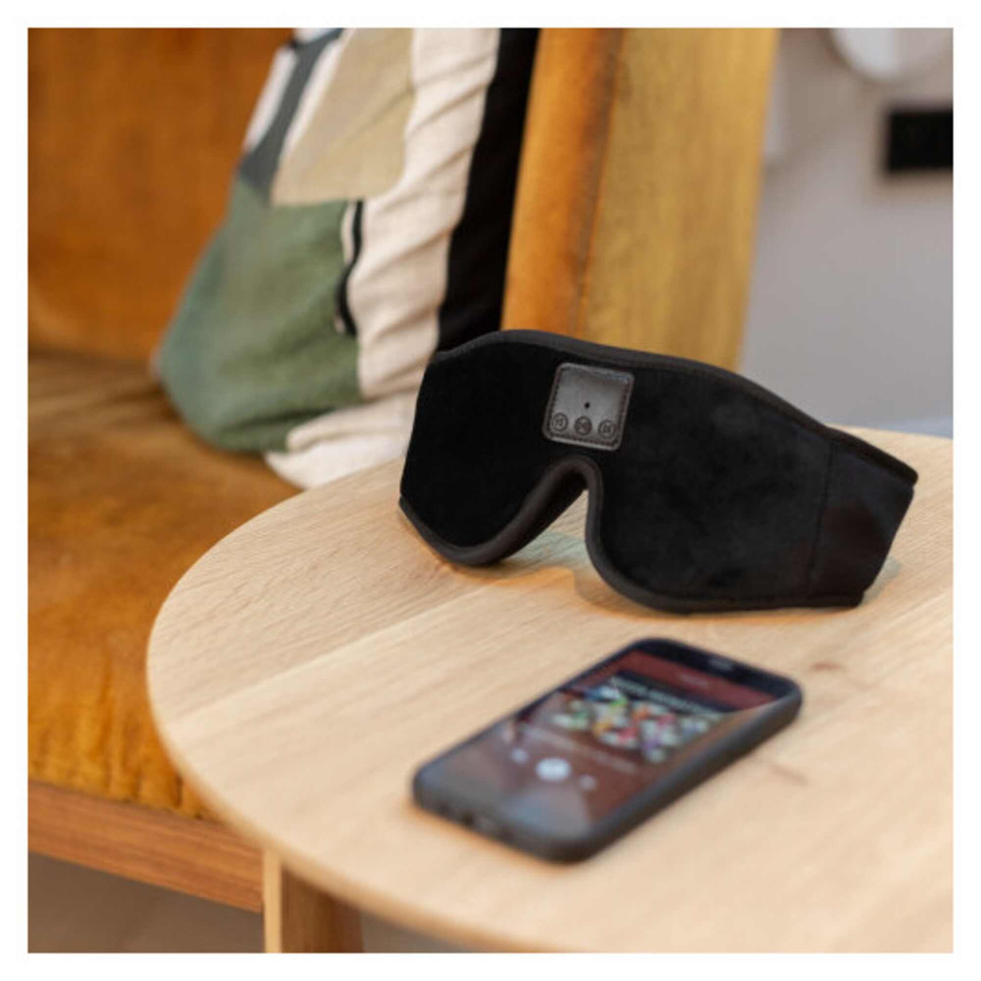 Masque de sommeil ecouteurs Bluetooth - vue 3