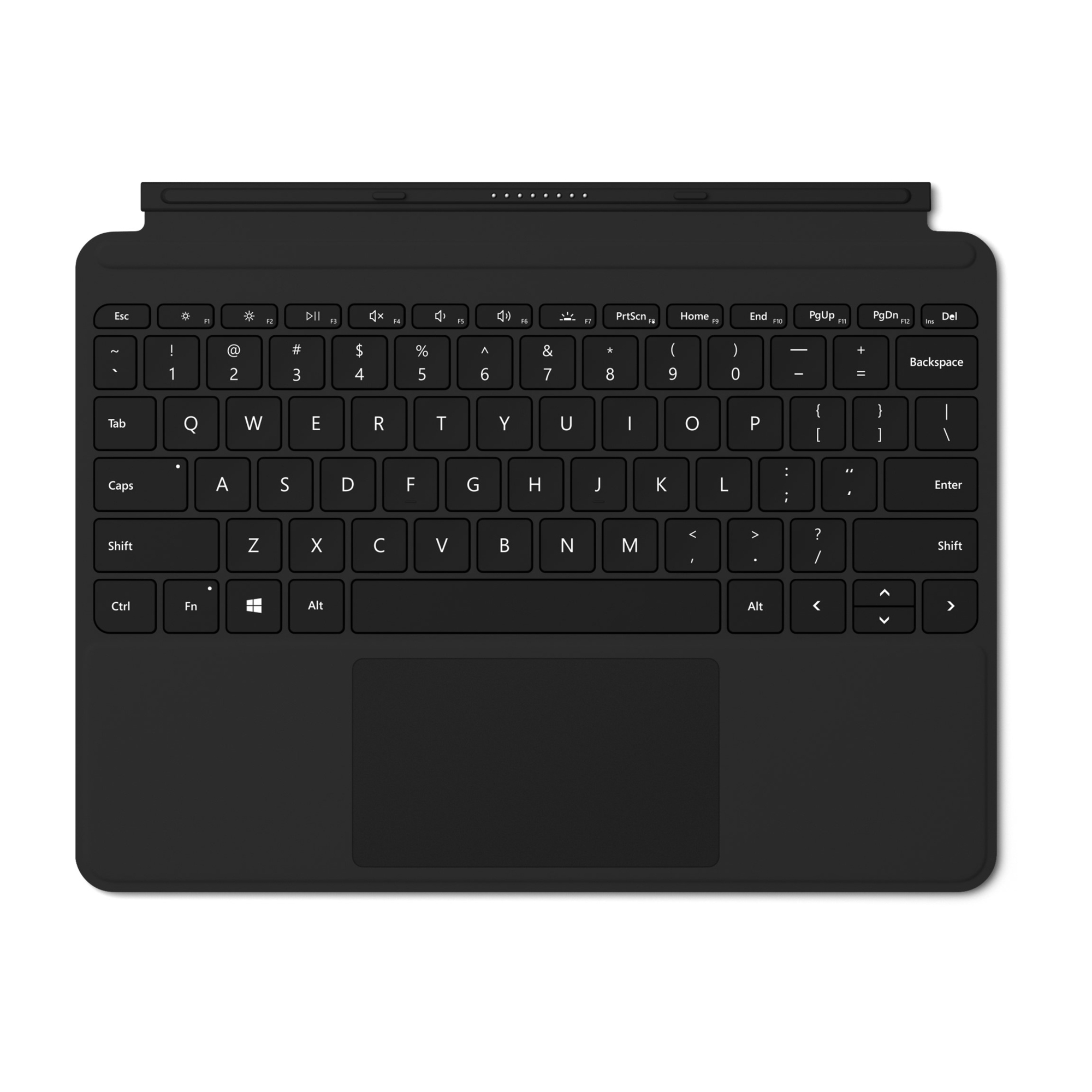 Microsoft Surface Go Type Cover QWERTY Microsoft Cover port Noir - Neuf