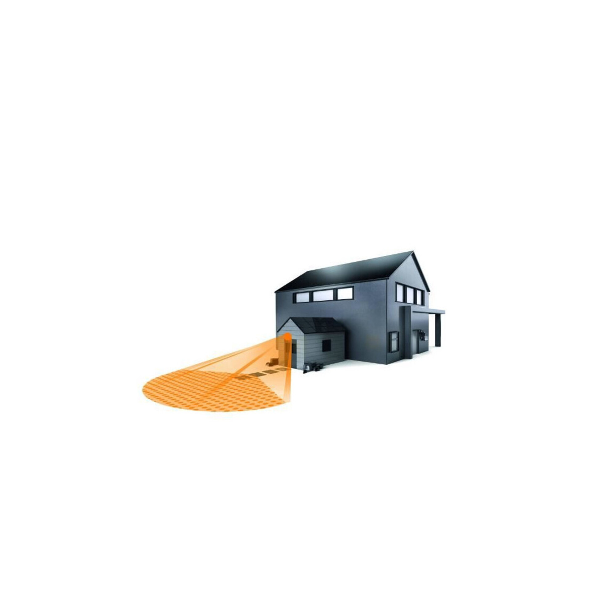 STEINEL Détecteur de mouvement infrarouge IS 1 120° orientable portée 10m IP54 Neuf - vue 2