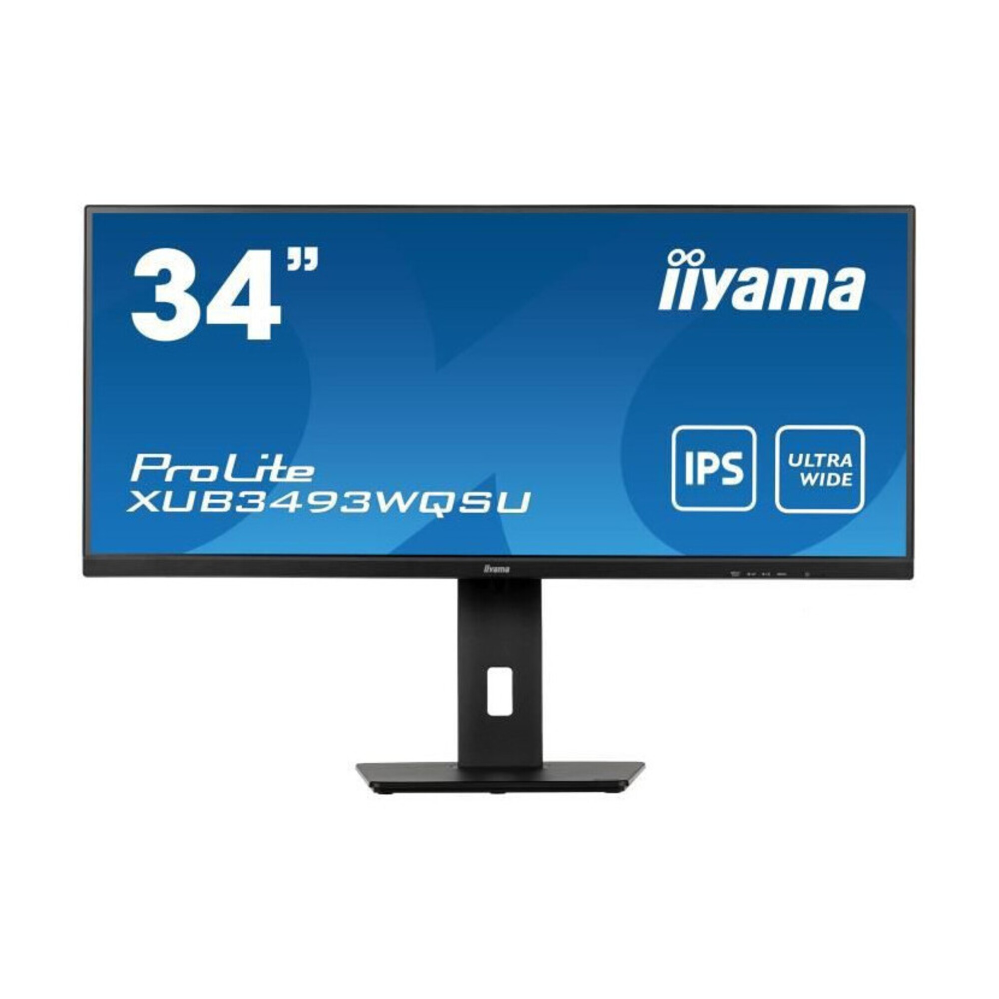 iiyama ProLite XUB3493WQSU-B5 écran plat de PC 86,4 cm (34 ) 3440 x 1440 pixels UltraWide Quad HD LED Noir - Neuf