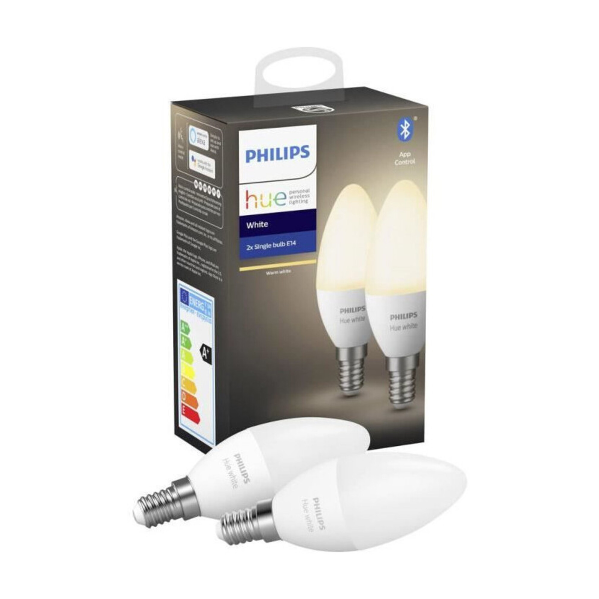 Philips Hue White flamme 5.5W E14 x2 - Neuf
