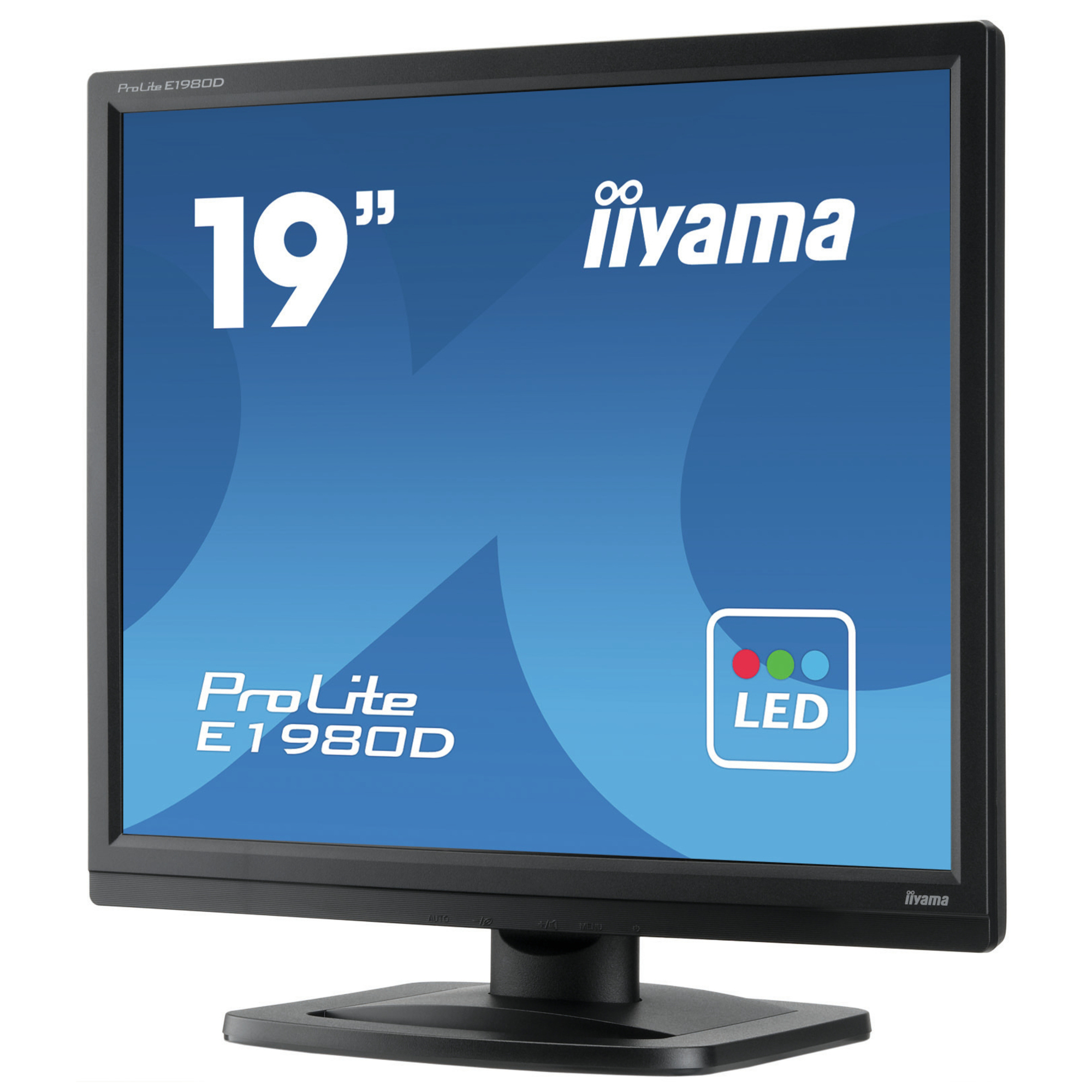 iiyama ProLite E1980D-B1 LED display 48,3 cm (19 ) 1280 x 1024 pixels XGA Noir - Neuf