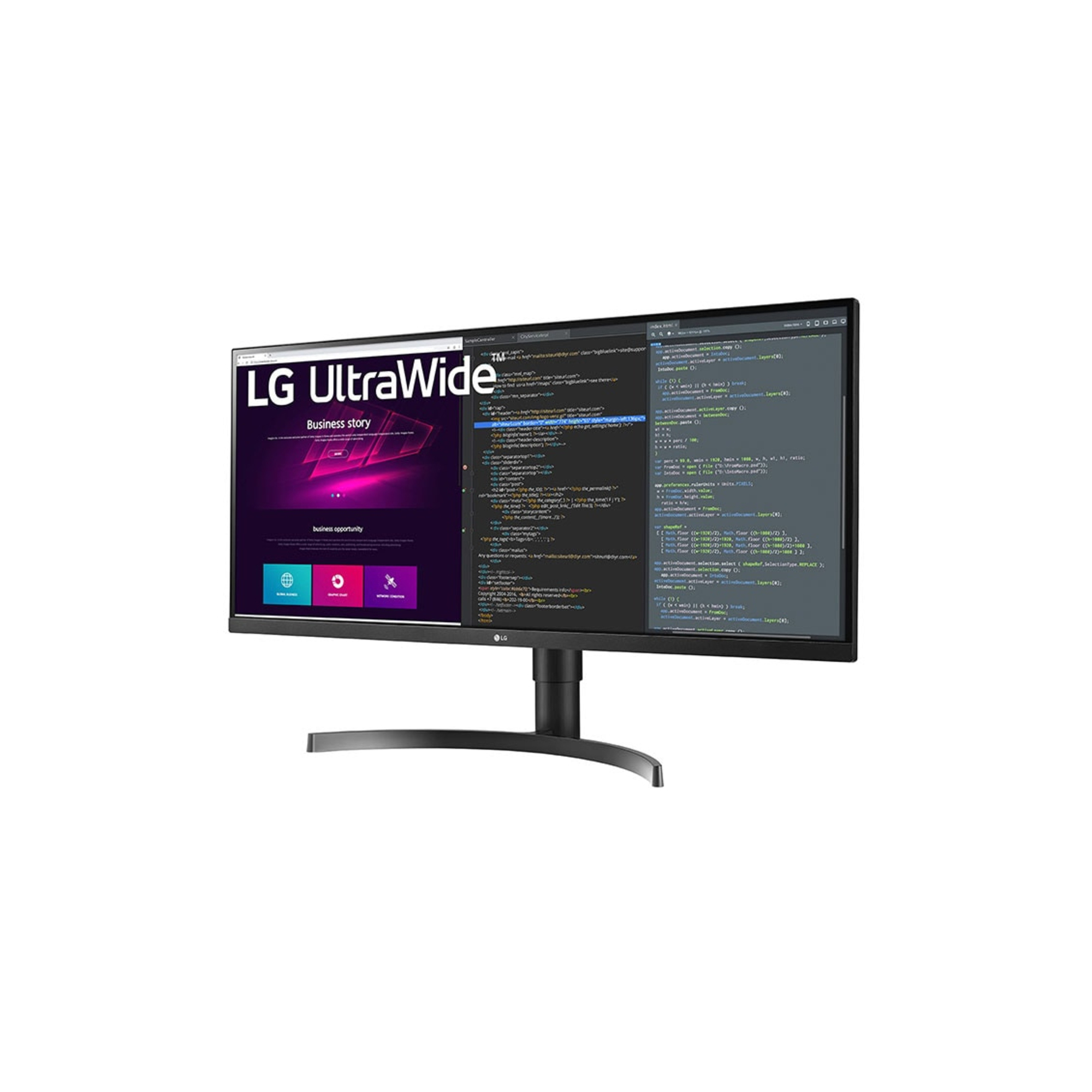 LG 34WN750P-B.AEU écran plat de PC 86,4 cm (34 ) 3440 x 1440 pixels UltraWide Quad HD Noir - Neuf