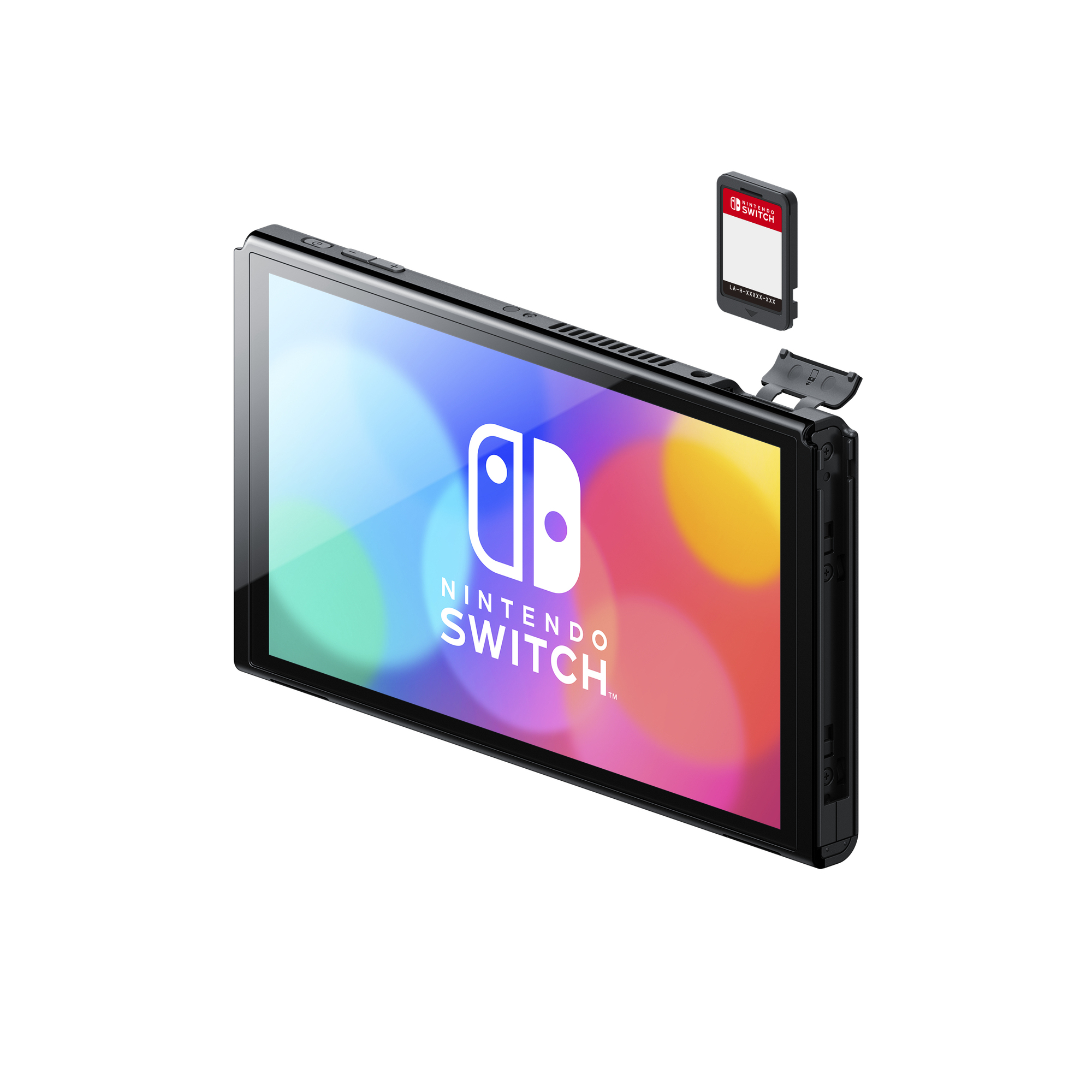 Switch (OLED) Néon 64 Go - Console de jeux portables 17,8 cm (7 ) Écran tactile Wifi, Bleu, Rouge - Excellent état