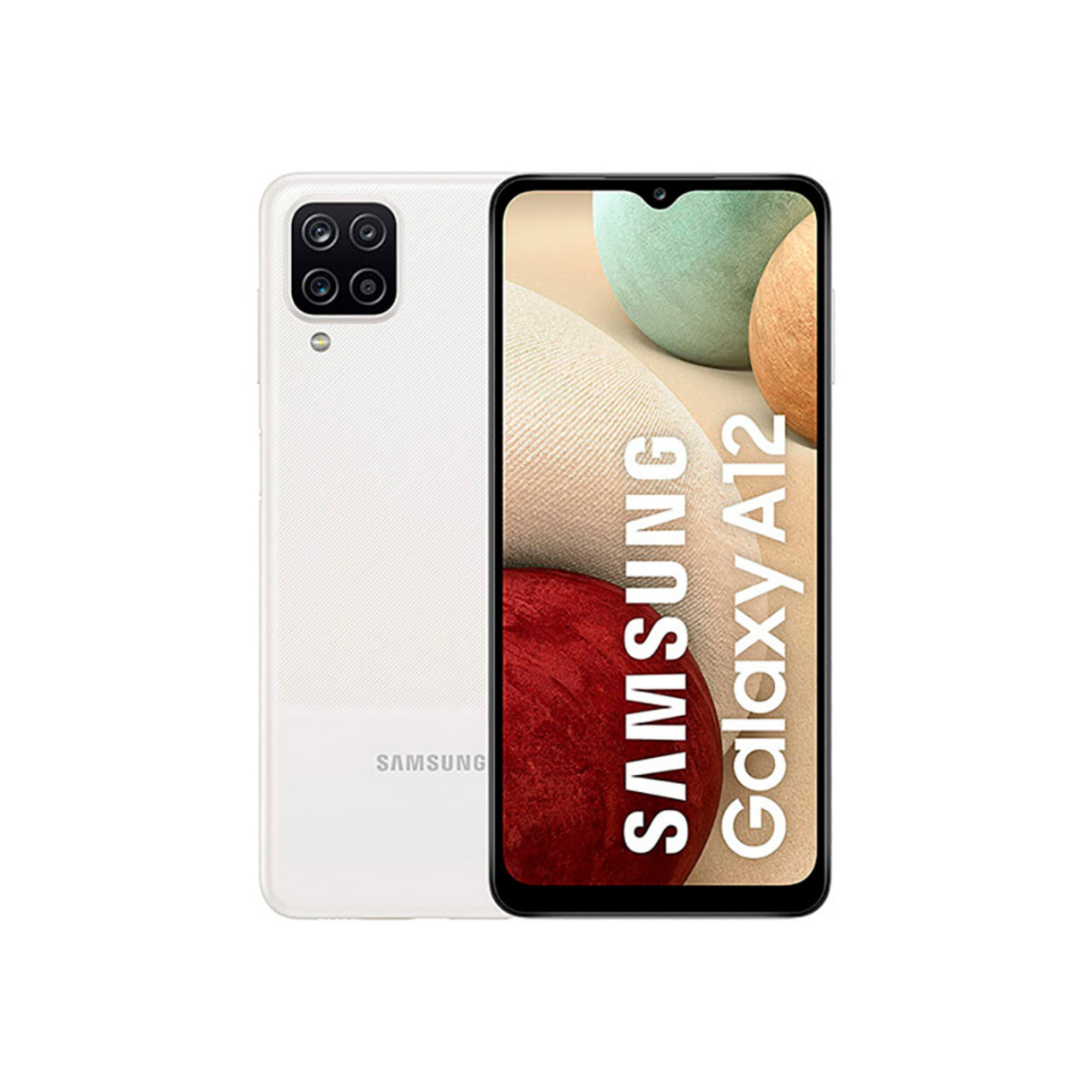 Galaxy A12 64 Go, Blanc, débloqué - Neuf