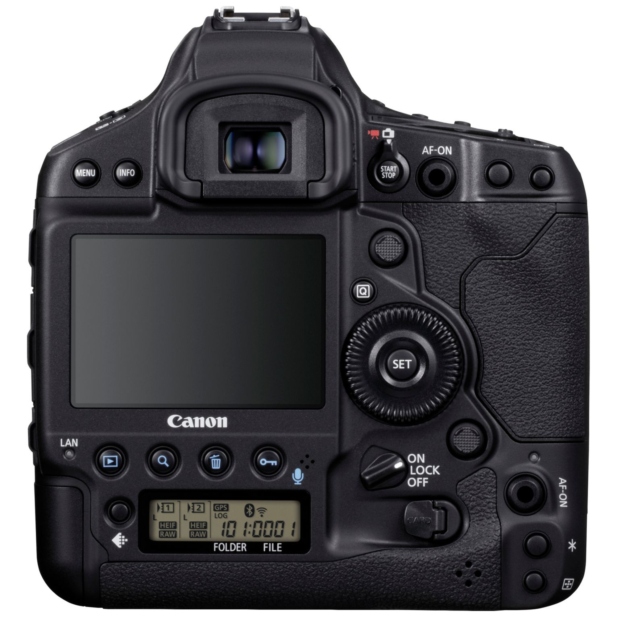 Appareil photo Reflex Canon EOS 1D X Mark III Boîtier nu Reflex 20.1 MP Cadre plein 5.5K / 60 pi/ corps uniquement Wireless LAN Bluetooth - vue 3