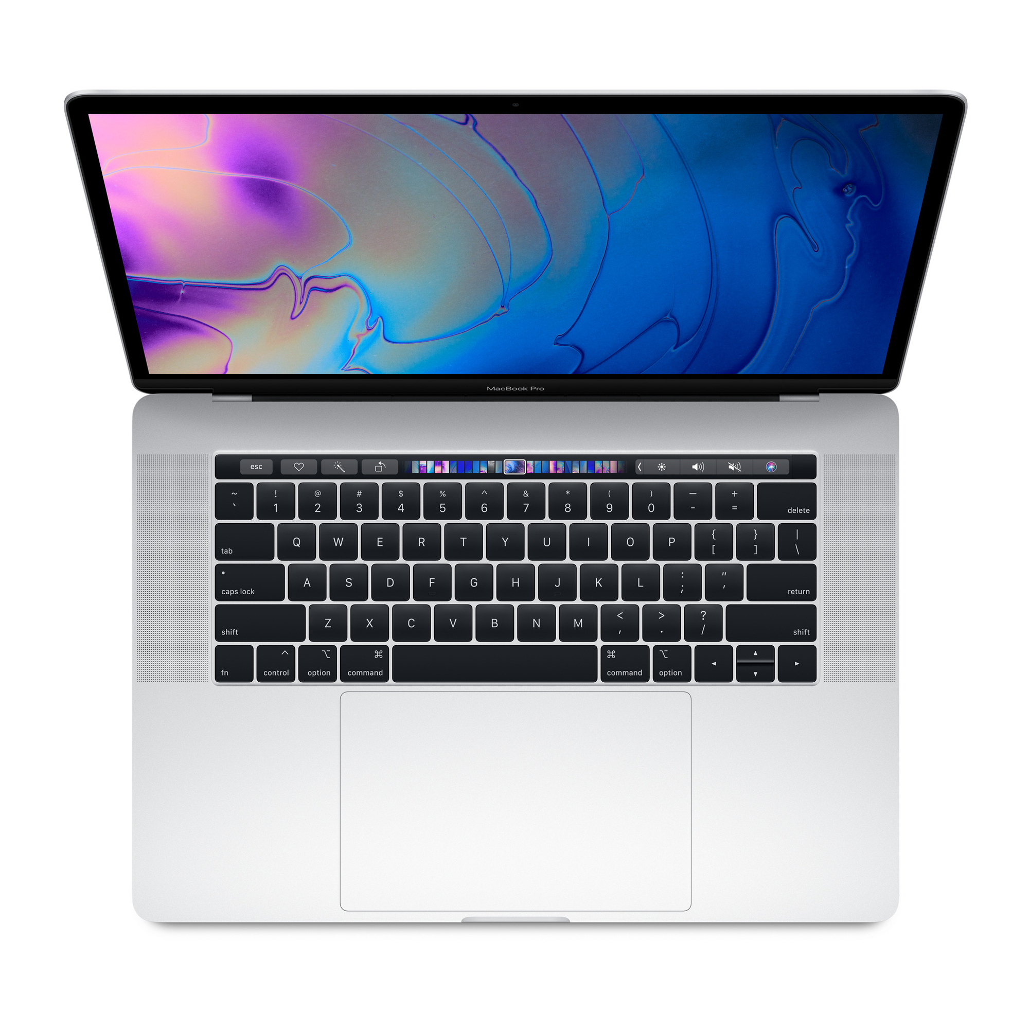 MacBook Pro Core i7 2018 15.4' 2.6 GHz AMD Radeon Pro QWERTY Portugais - vue 1
