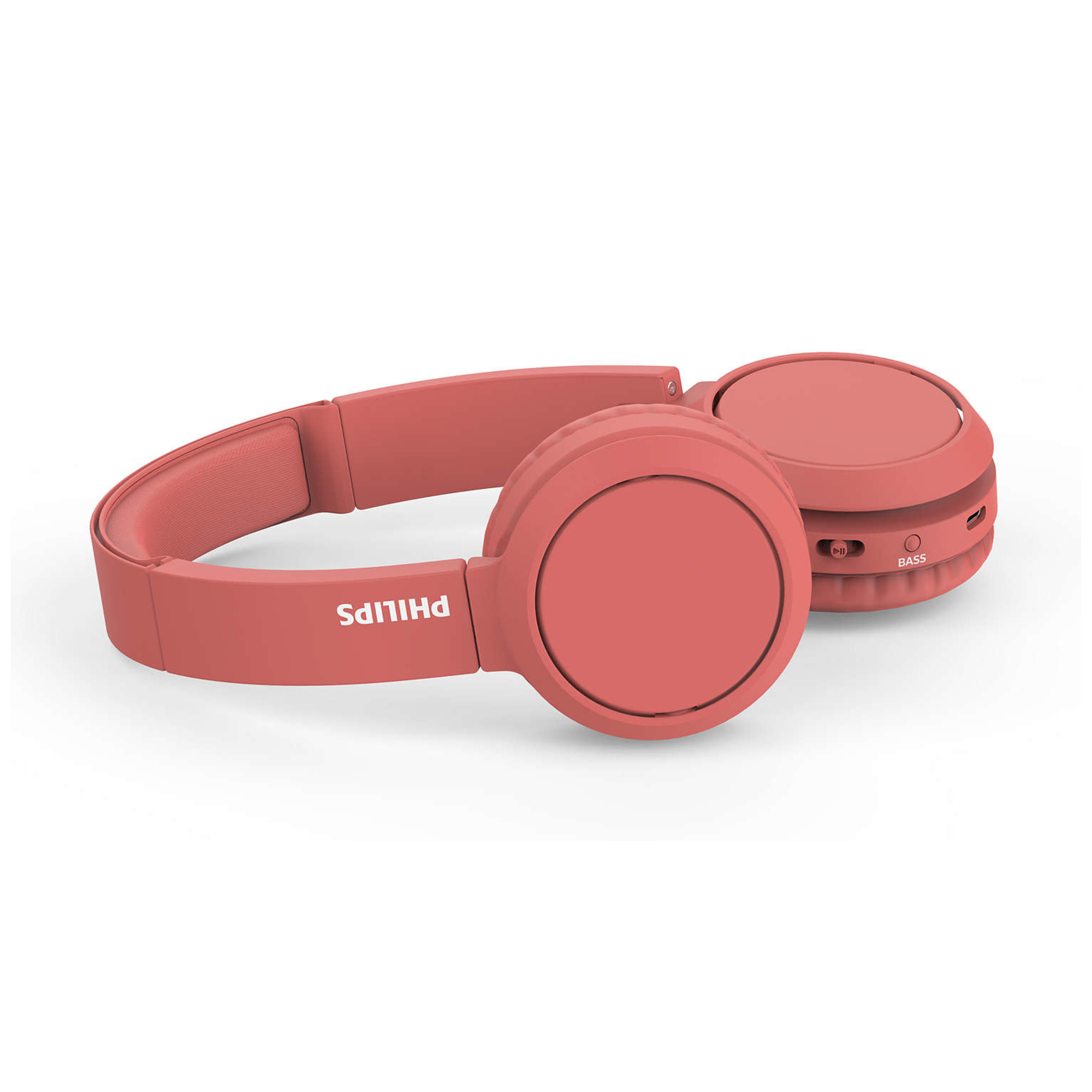 Philips - Casque sans fil - Supra aural, Rouge - Neuf