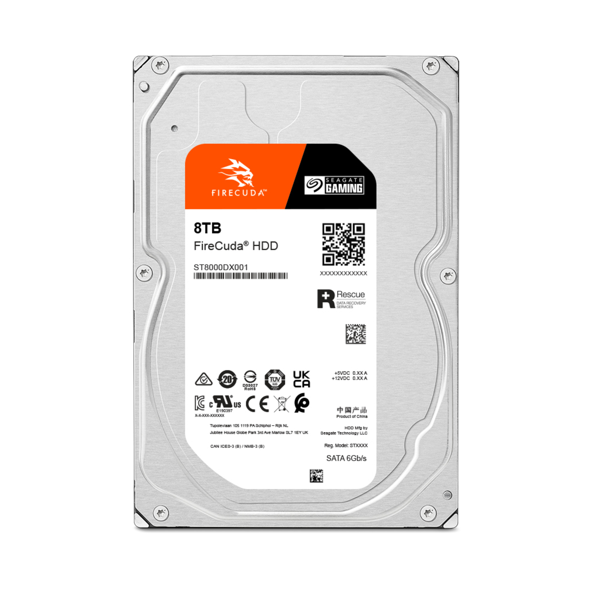 Seagate FIRECUDA HDD 8TB 3.5IN 3.5IN - vue 2