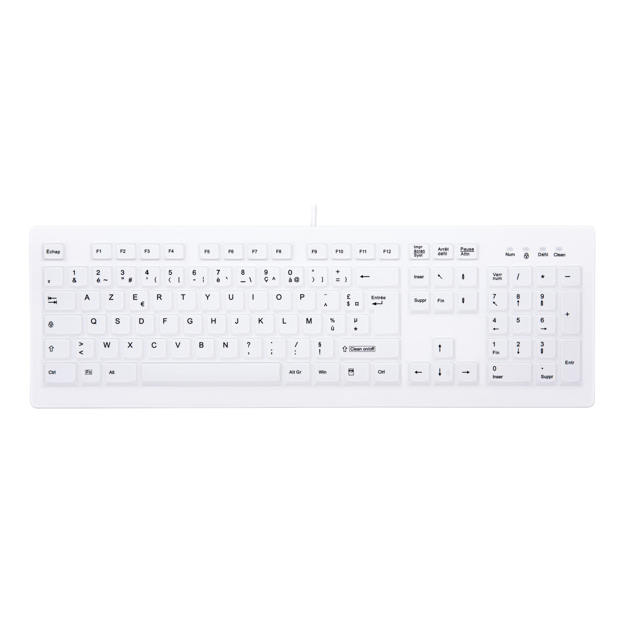 CHERRY AK C8100F UVS WFR clavier Médical USB AZERTY Français Neuf