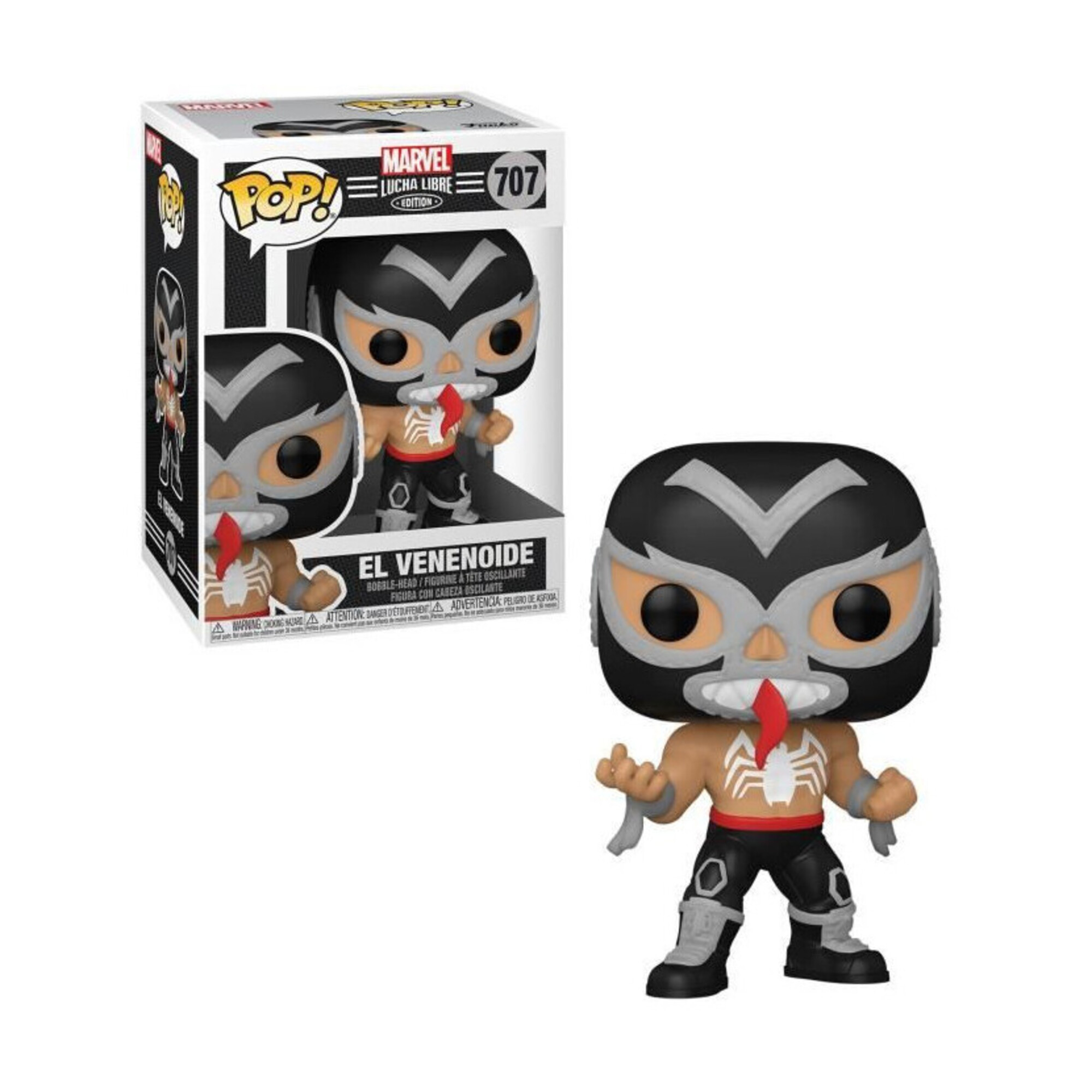 Figurita Funko Pop! Marvel - Edición Lucha Libre : El Venenoide - nuevo