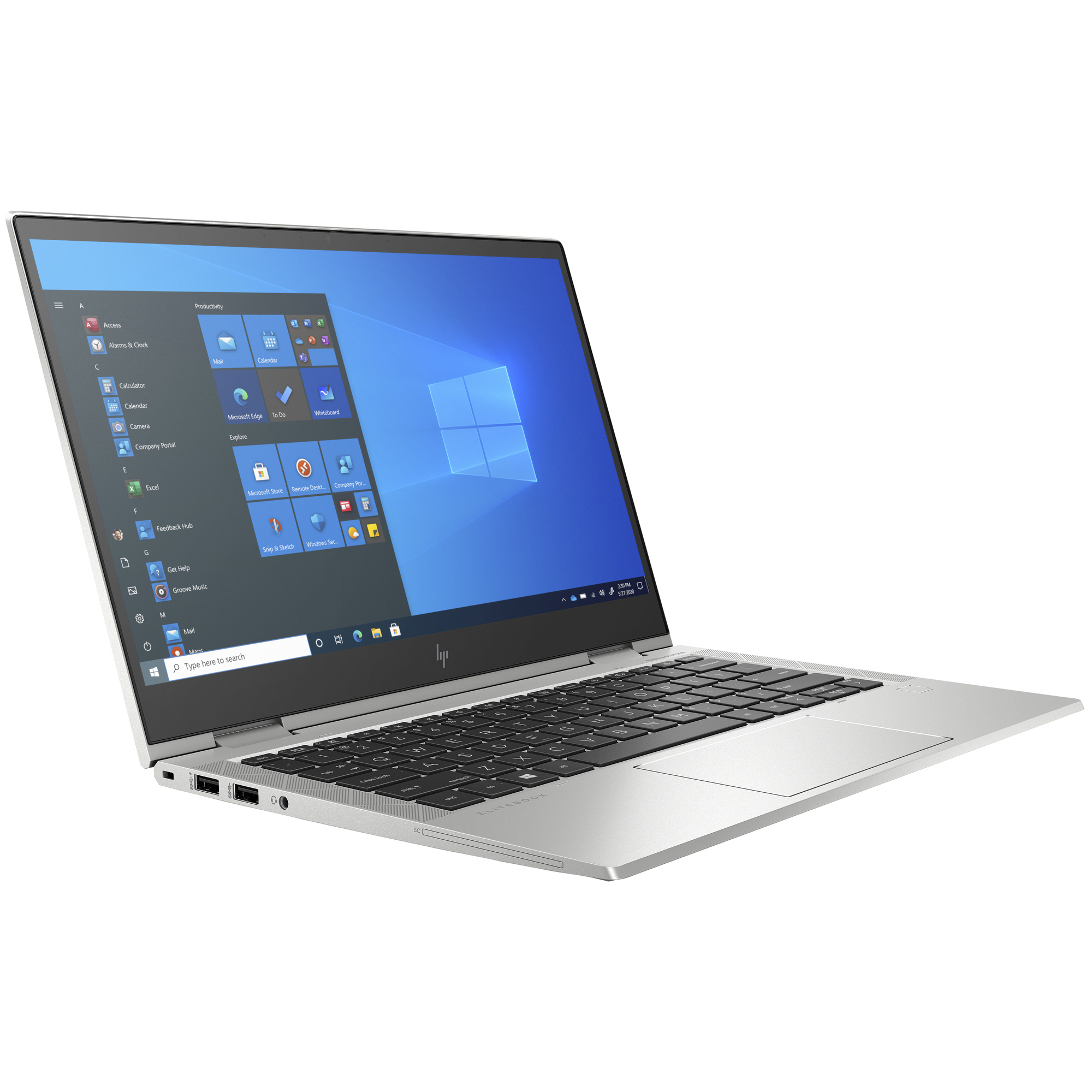 HP EliteBook x360 830 G8 i5 1135G7 Hybride 2 en 1 33 8 cm 13.3 Écran tactile Full HD Intel® Core™ i5 8 Go DDR4 SDRAM SSD Wi Fi 6 802.11ax Windows 10 Pro Très bon état - vue 2