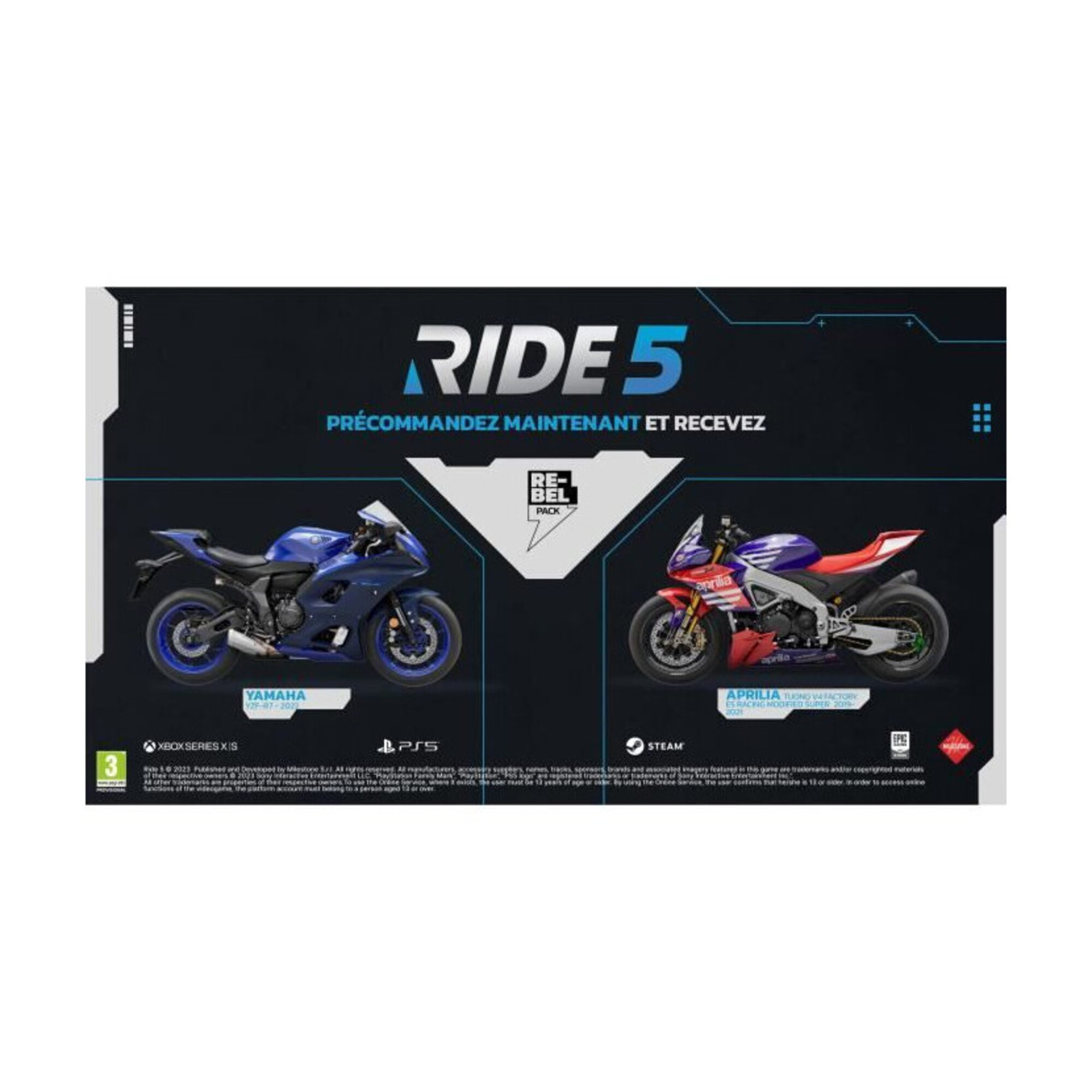 RIDE 5 (PS5) - Neuf