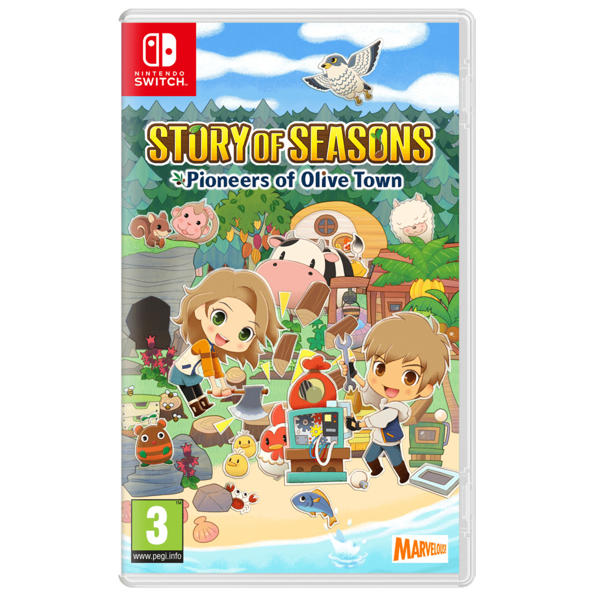 Story of Seasons : Pioneers of Town Jeu Switch - vue 2