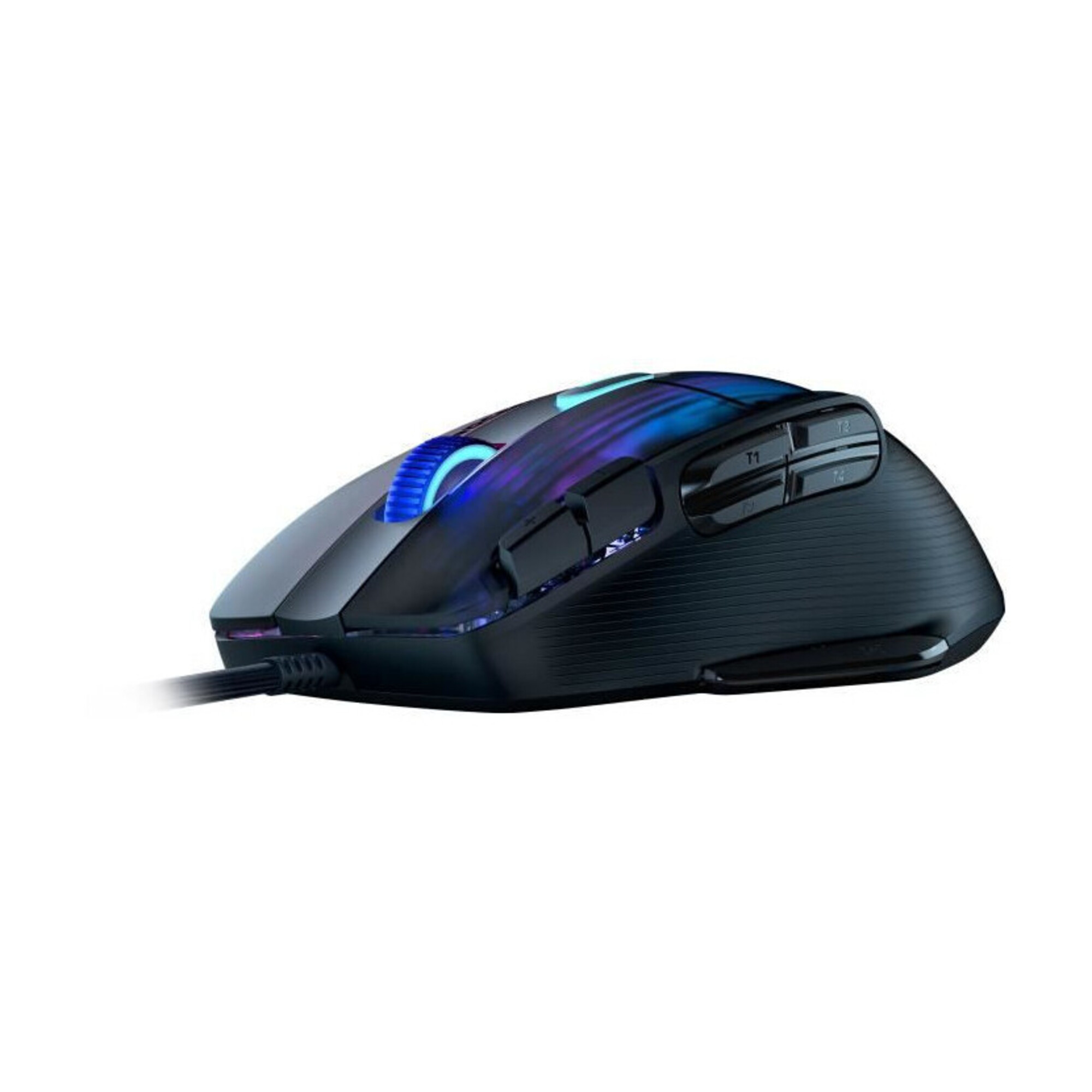 Roccat Kone XP de Jeu à éclairage 3D dotée d'un capteur Optique de 19 000 DPI d'une molette Krystal 4D avec Un Design Bouton et Un éclairage AIMO RGB - vue 2