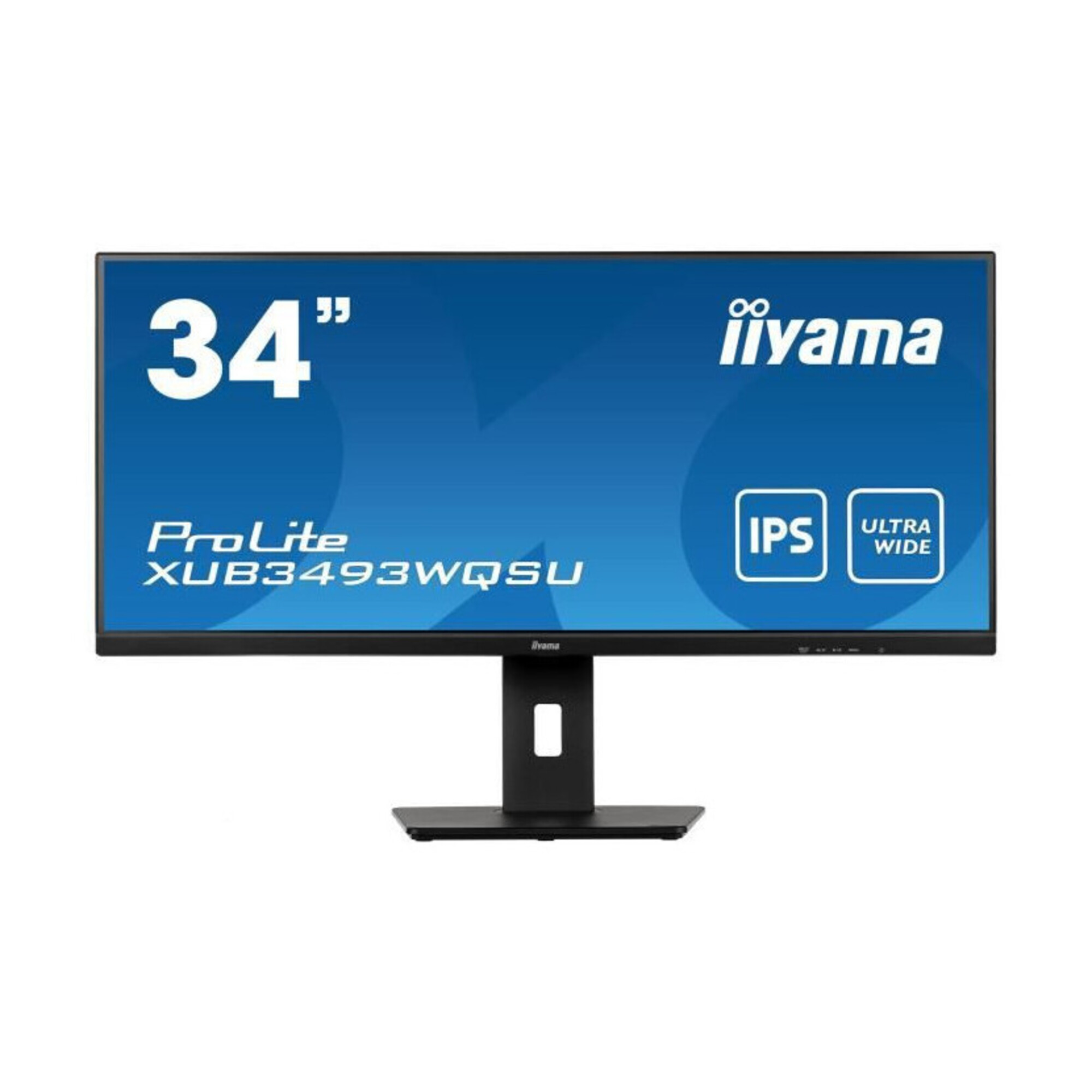 iiyama ProLite XUB3493WQSU-B5 écran plat de PC 86,4 cm (34 ) 3440 x 1440 pixels UltraWide Quad HD LED Noir - Neuf