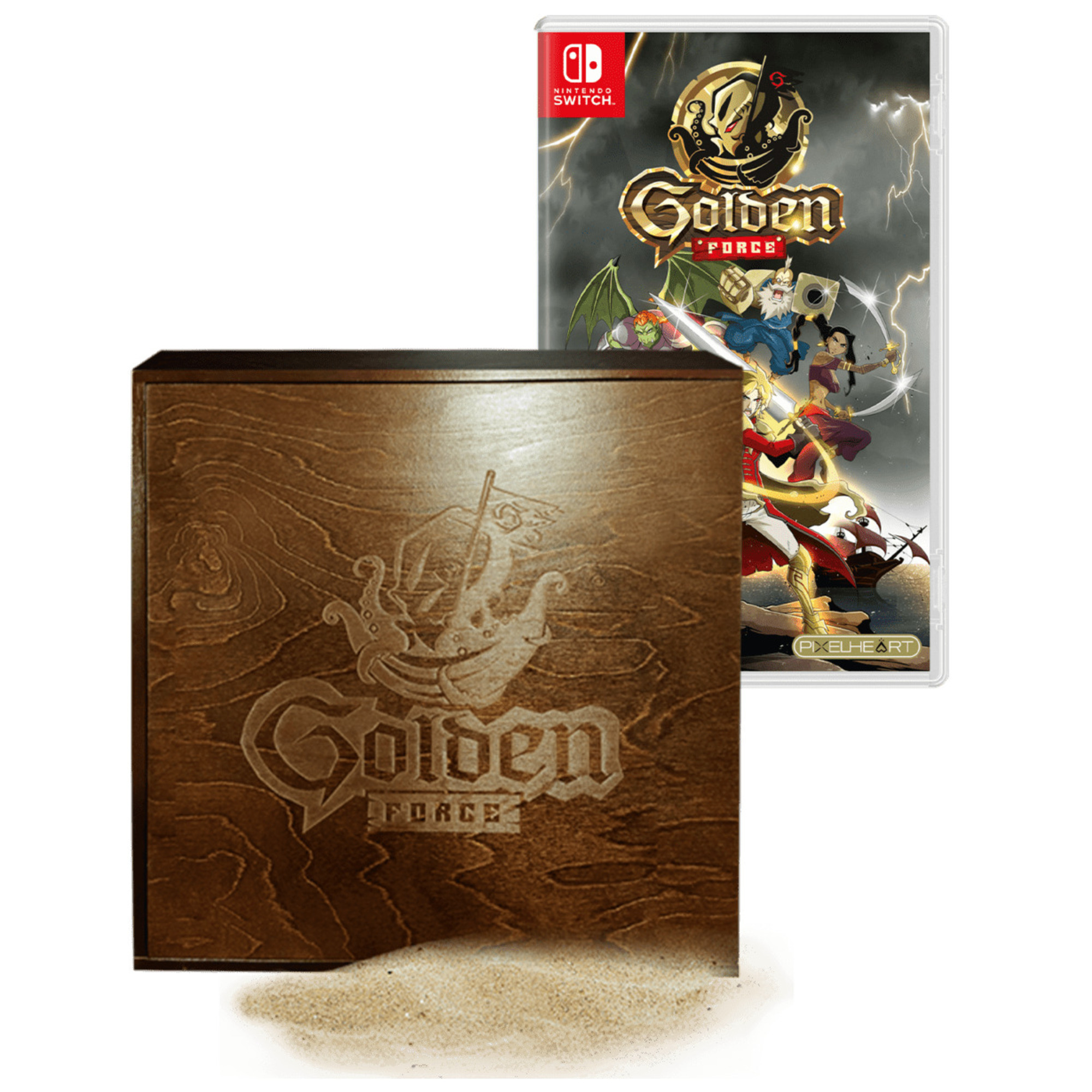 Golden Force Mercenary Edition Collector Switch Neuf