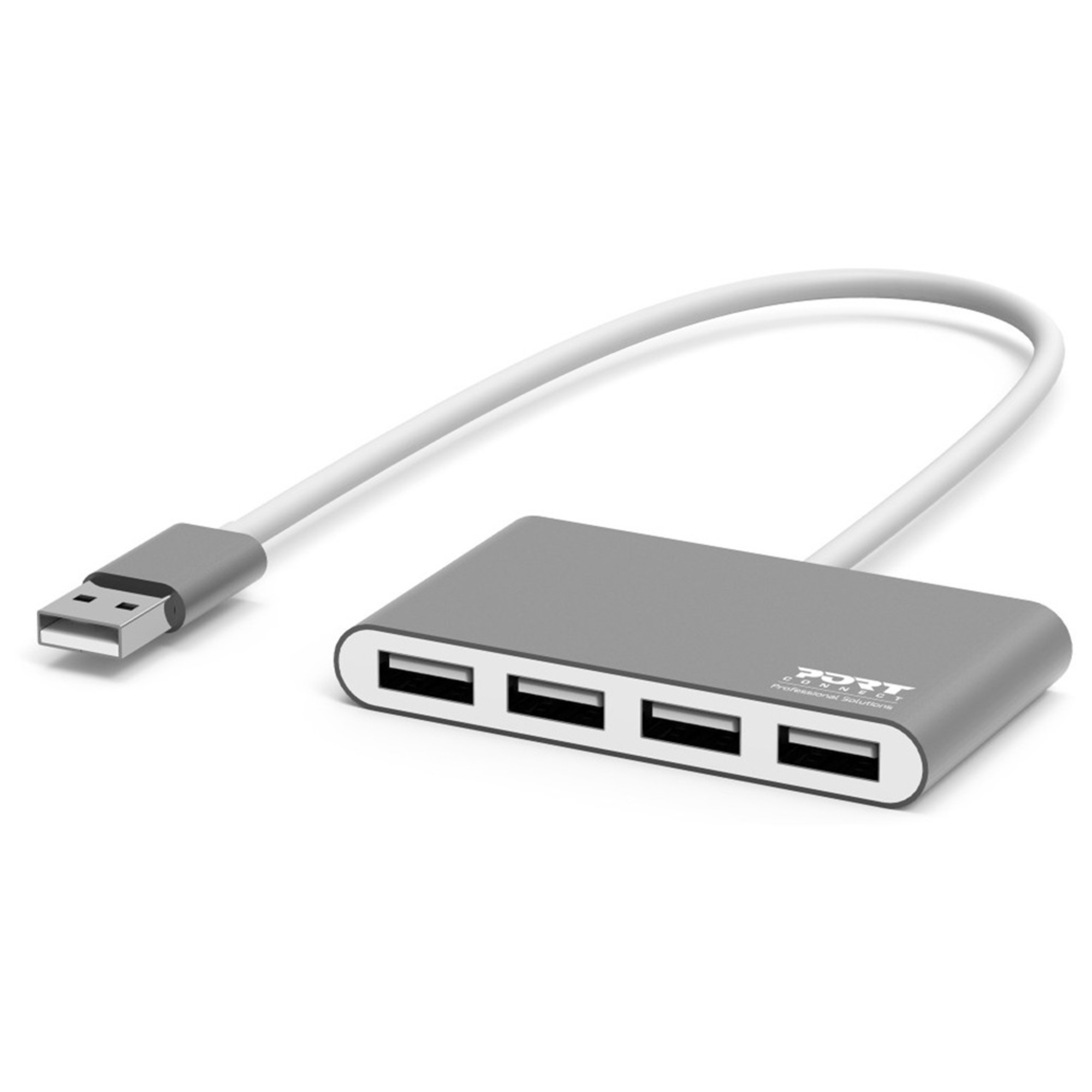 Port Designs 900120 hub & concentrateur USB 2.0 480 Mbit/ - vue 2