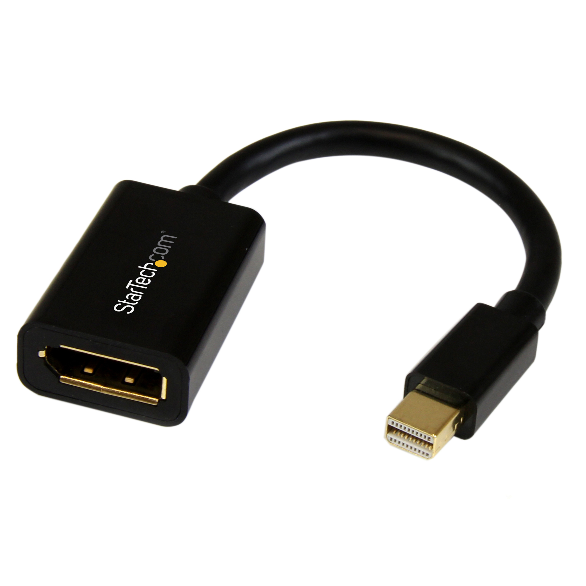 StarTech.com Adaptateur Mini DisplayPort vers DisplayPort Vidéo UHD 4K x 2K Convertisseur Mini DP vers DP Adaptateur Mini DP vers DisplayPort 1.2 mDP PCOrdinateur vers MoniteurAffichage DP Neuf