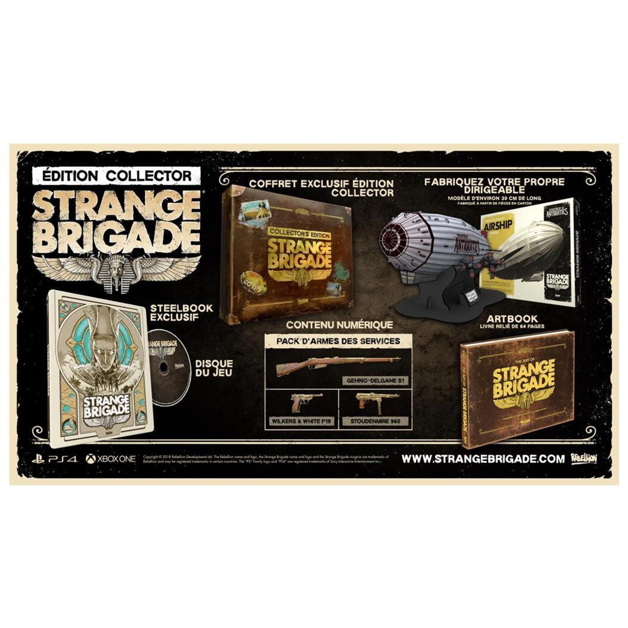 Strange Brigade Collector's edition / PS4 - Neuf