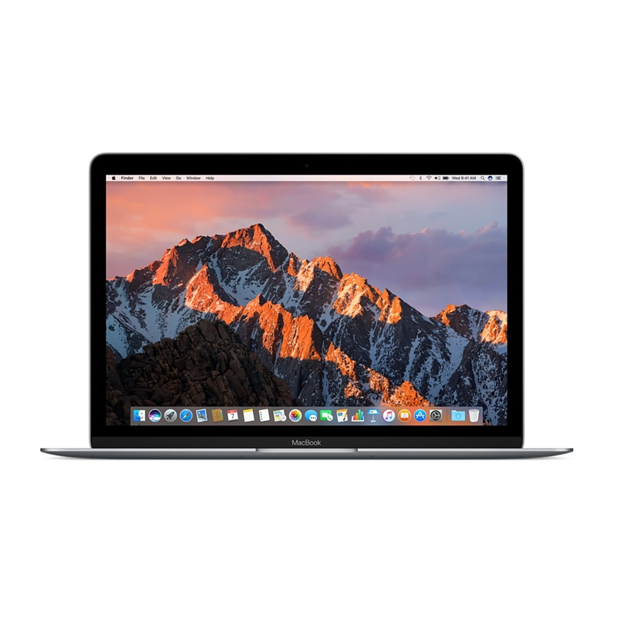 MacBook Core i5 (2017) 12', 1.3 GHz 512 Go 8 Go Intel HD Graphics 615, Gris sidéral - QWERTY Italien - Bon état