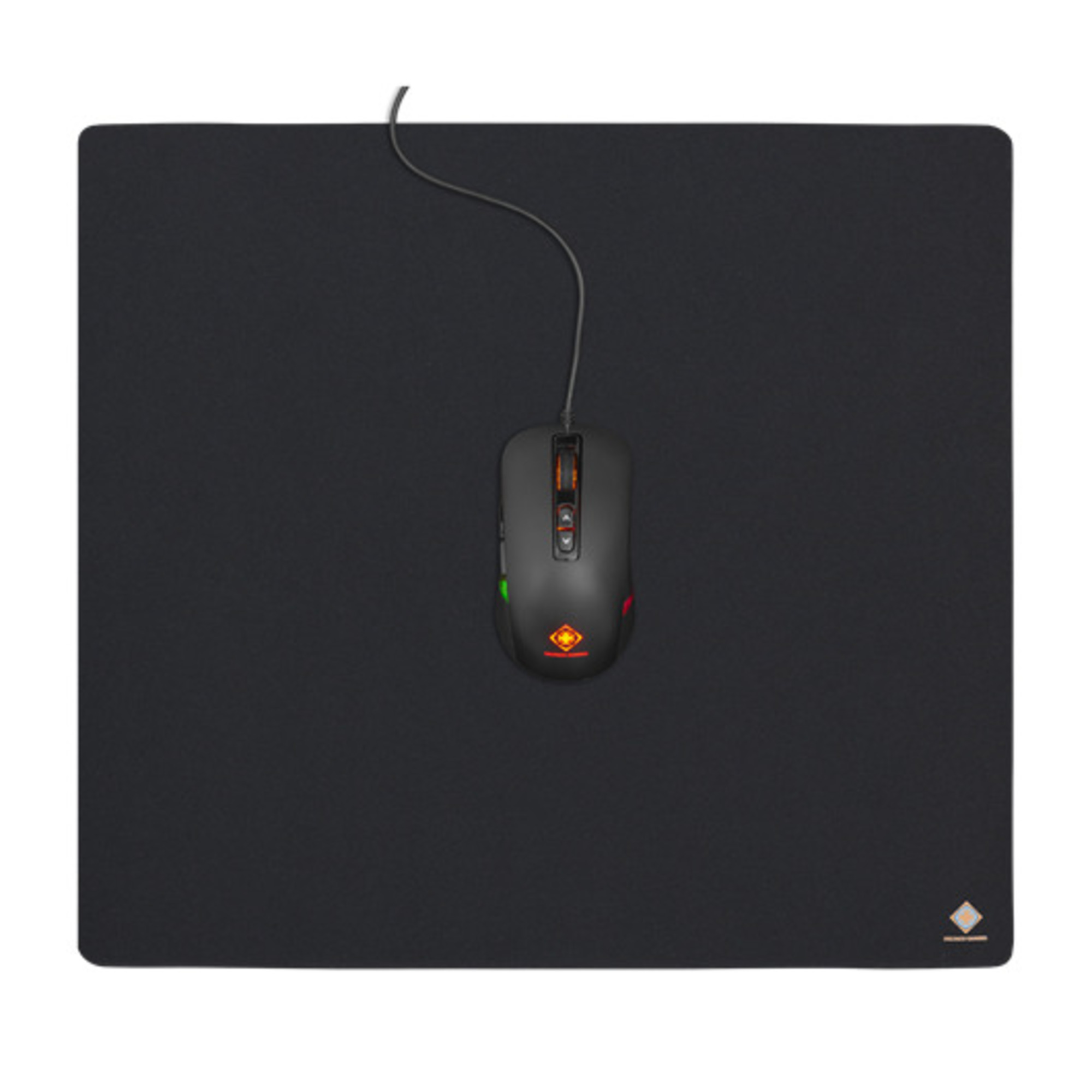 DELTACO GAMING - DMP220 - Tapis de souris L en tissu lavable, épaisseur 4mm, 450x400mm - Neuf