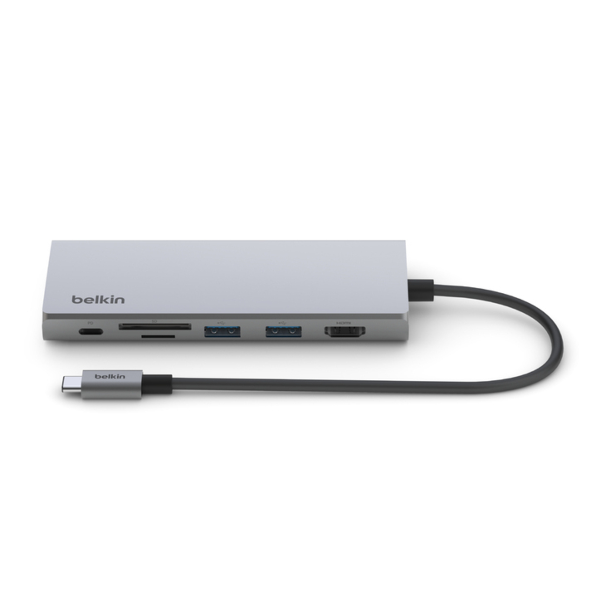 Belkin INC009BTSGY station d'accueil USB Type-C Argent - Neuf