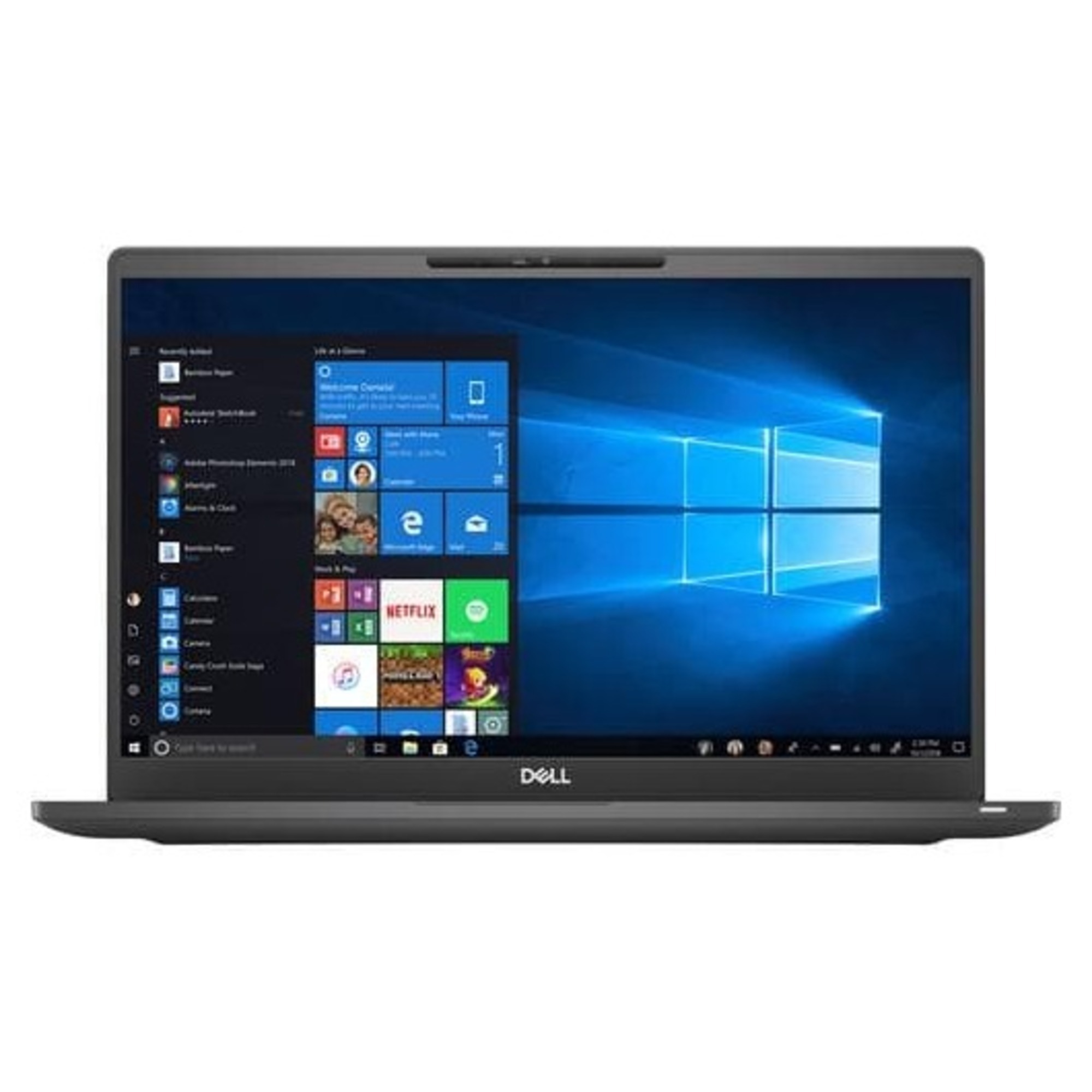 Dell Latitude 7400 Core i5 (14 ) 2.60 Ghz 240 Gb 8 Go UHD Graphics 620, Noir - Azerty - Bon État