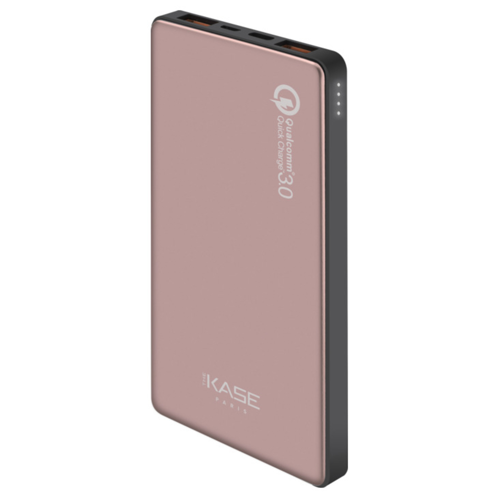 Batterie externe PowerHouse ultra slim GEN 2.0 10 000mAh (37Wh), Or rose - Neuf