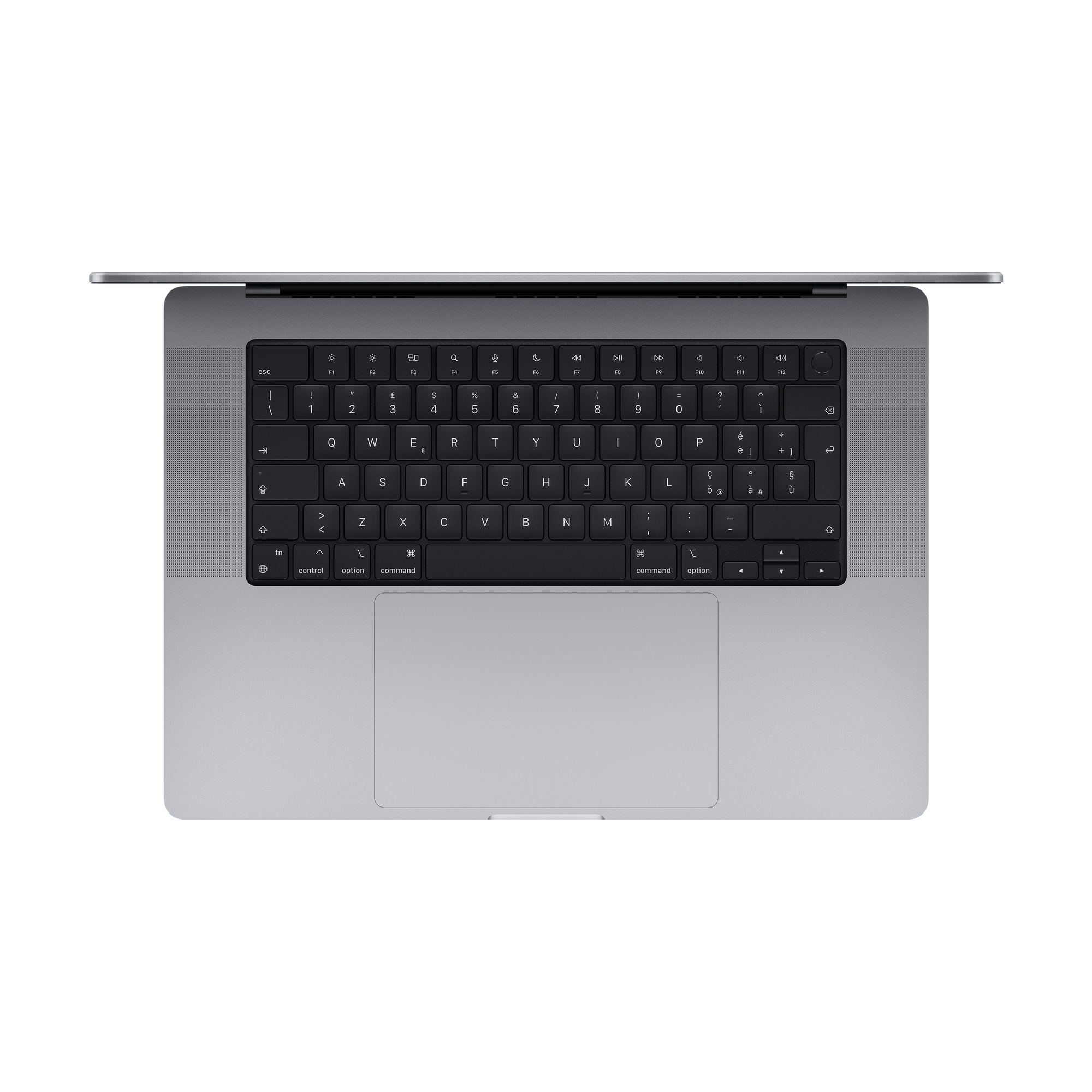 MacBook Pro M1 Pro (2021) 16.2', 3.2 GHz 512 Go 16 Go  Apple GPU 16, Gris sidéral - QWERTY Italien - Bon état