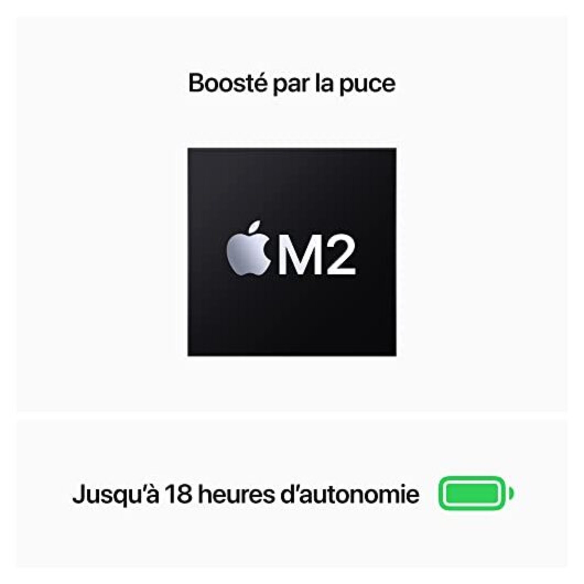 MacBook Air M2 (2022) 13', 512 Go 8 cœurs 8 Go Apple GPU 8, Lumière stellaire - AZERTY - Très bon état