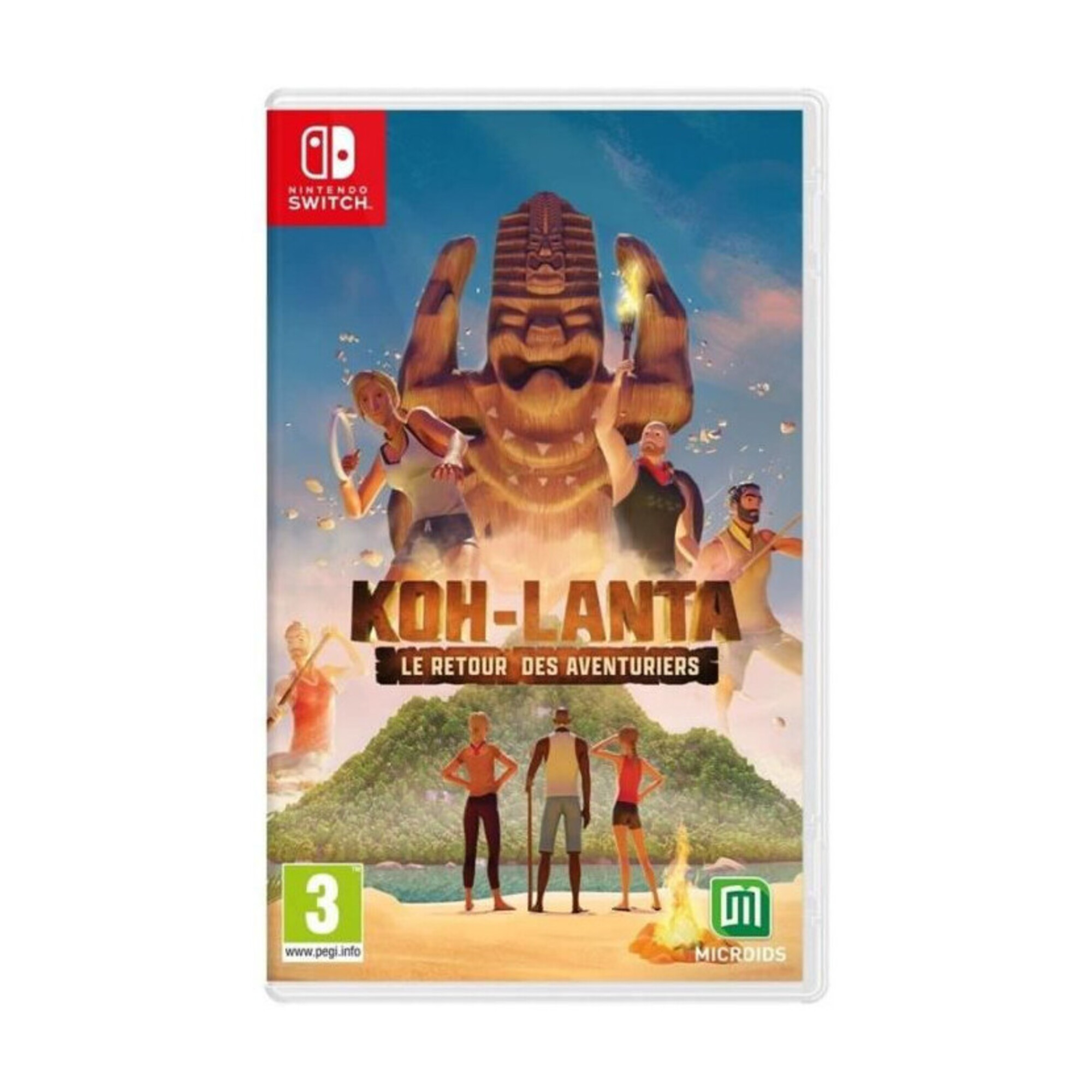 KOH LANTA 2022 Le Retour des Aventuriers Jeu Switch - Neuf