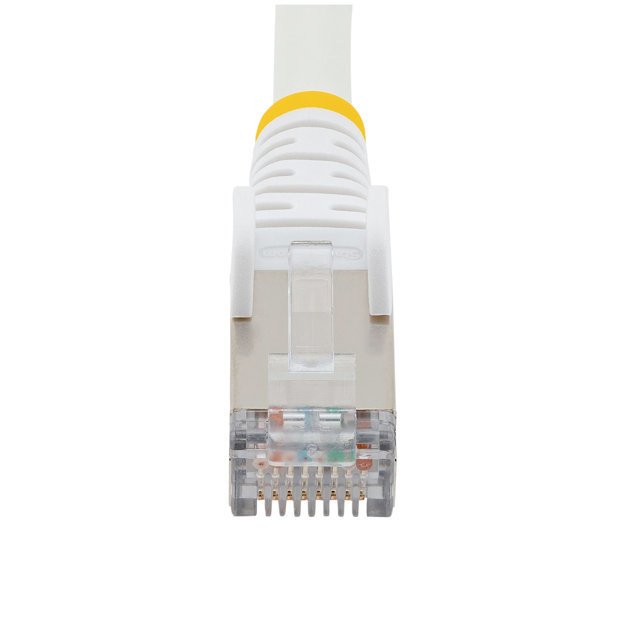 StarTech.com Câble Ethernet CAT6a 7 5m Low Smoke Zero Halogen LSZH 10 Gigabit 500MHz PoE RJ45 /FTP Cordon de Raccordement Réseau Snagless avec Décharge de Tension Neuf - vue 5