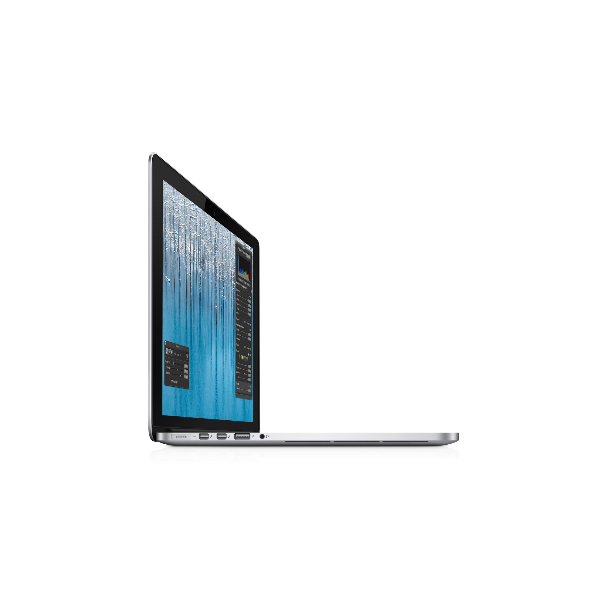 MacBook Pro Core i7 (2012) 15.4', 2.3 GHz 256 Go 8 Go NVIDIA , Argent - AZERTY - Très bon état