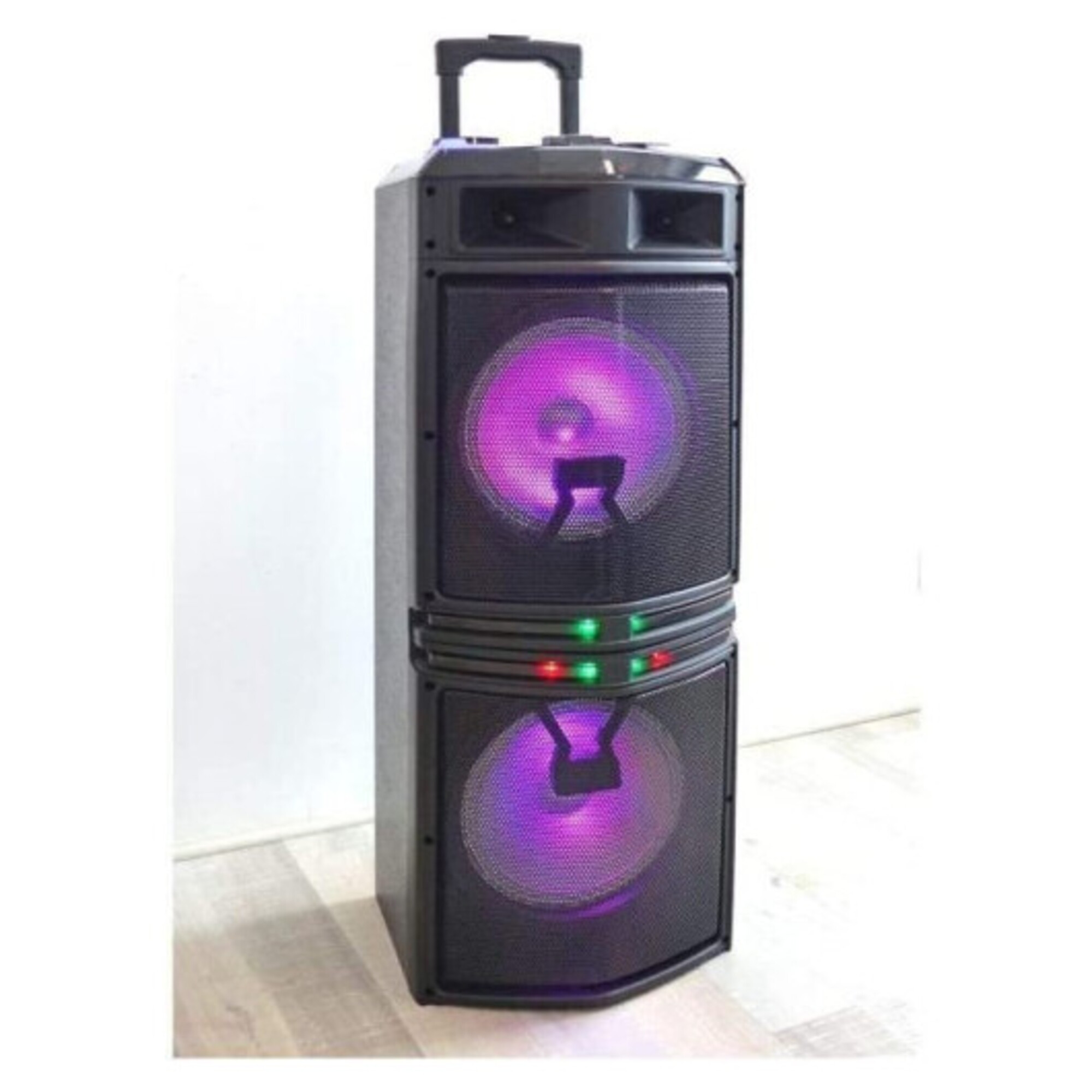 Enceinte lumineuse karaoké INOVALLEY MS02 N Bluetooth 5.0 - vue 2