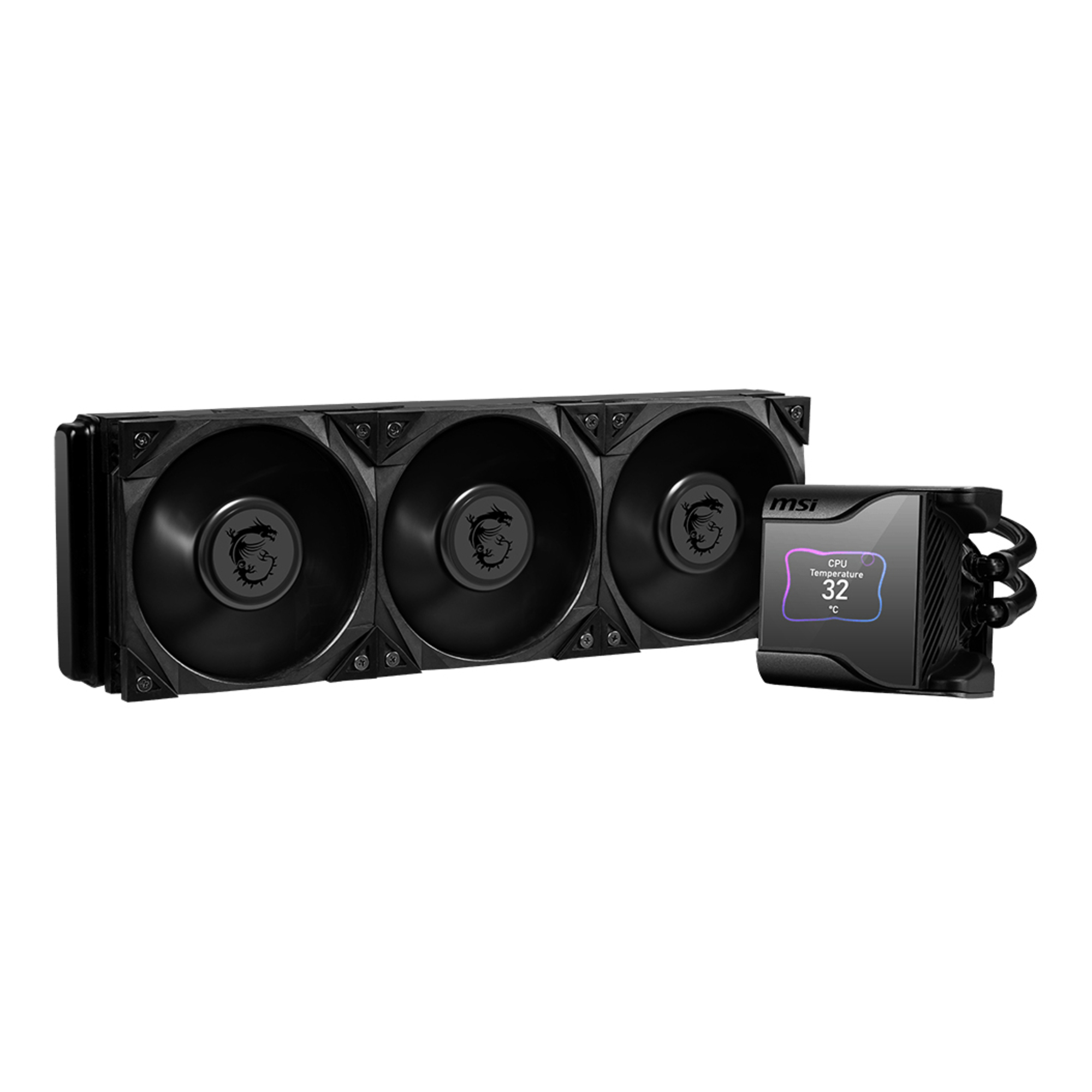 MSI MEG CORELIQUID S360 système de refroidissement d'ordinateur Processeur Refroidisseur de liquide tout-en-un 14 cm Noir - Neuf