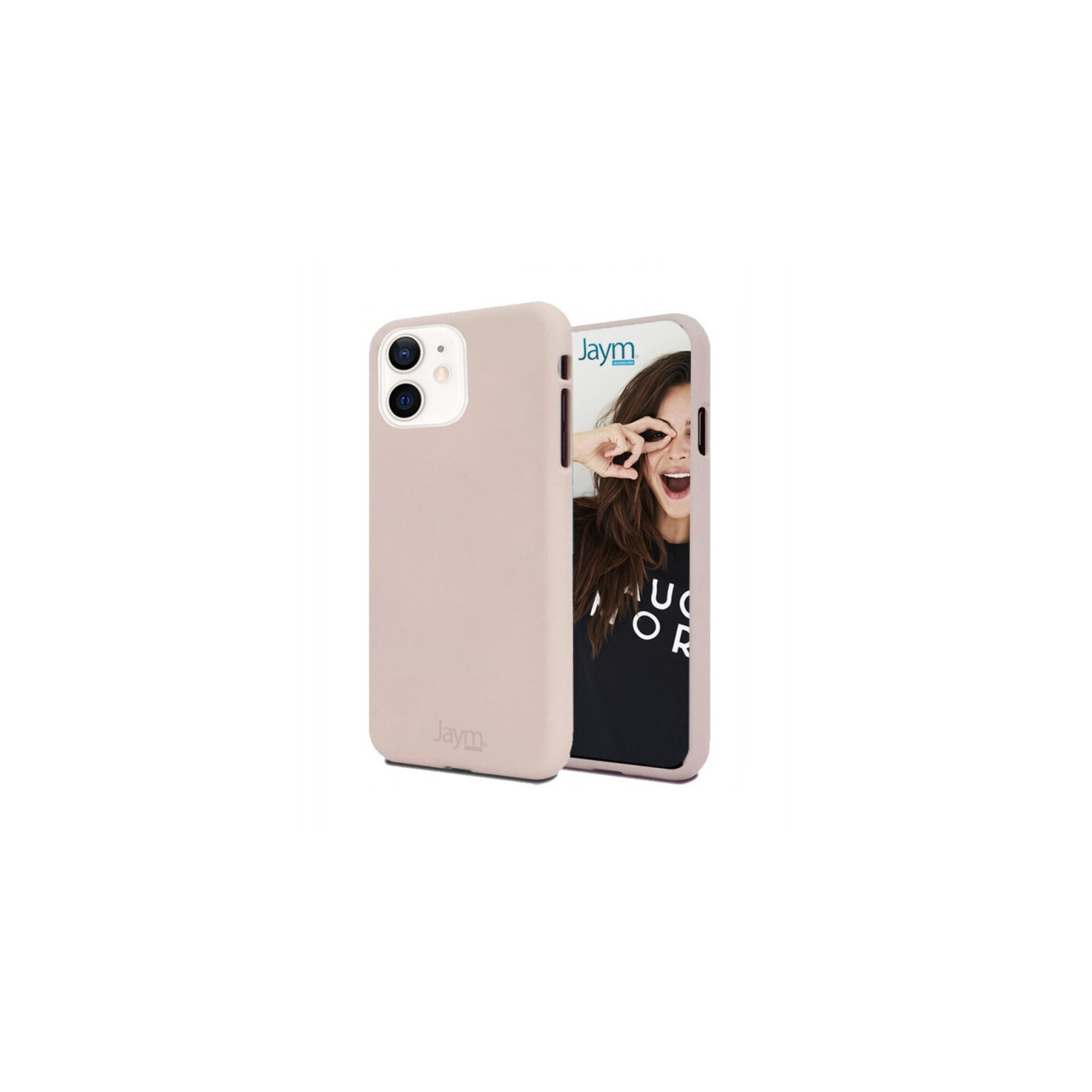 JAYM Coque iPhone 13 Pro Plastique Rose